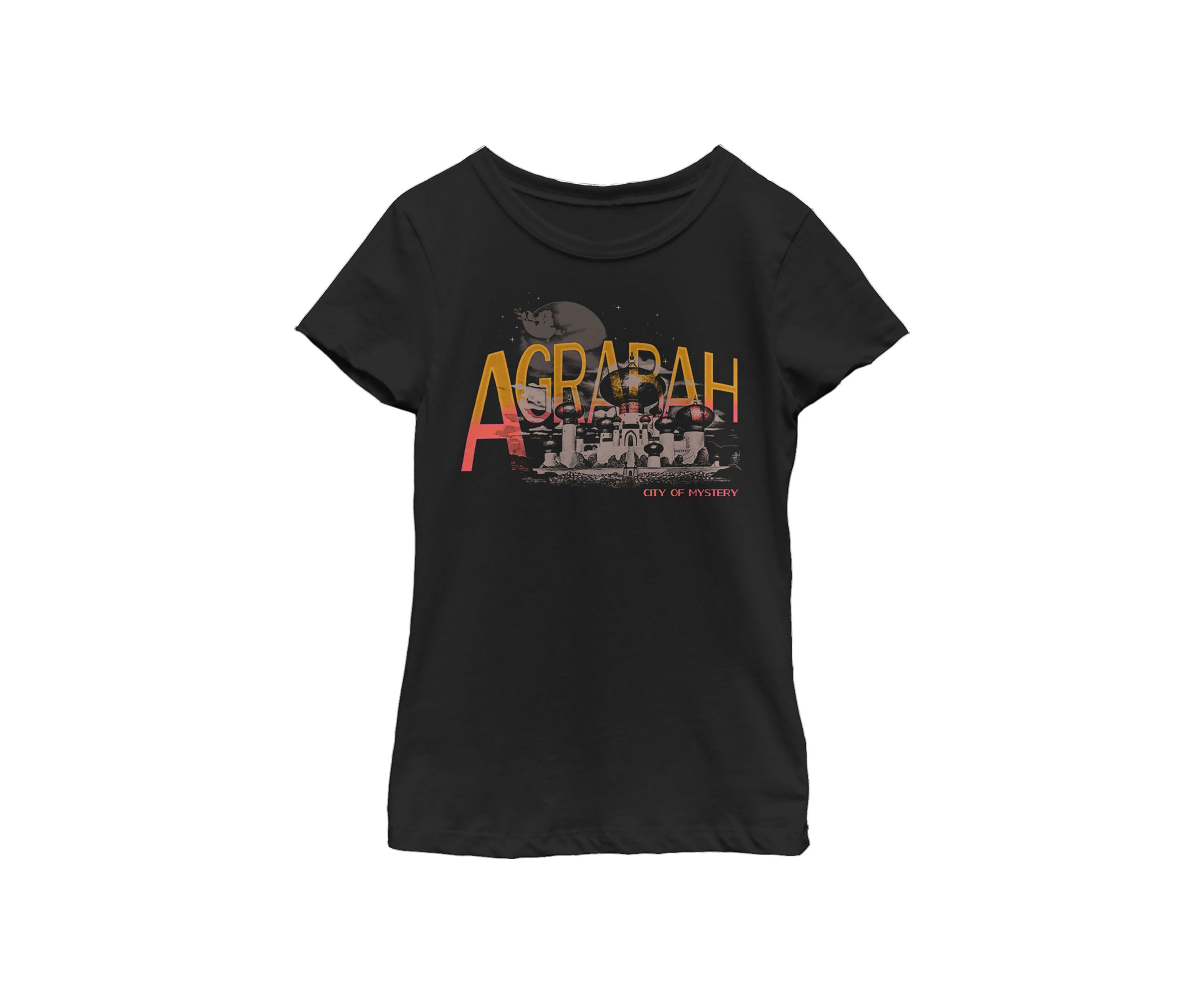 Girls 46x Aladdin Live Action AGRABAH MYSTERY Graphic Top