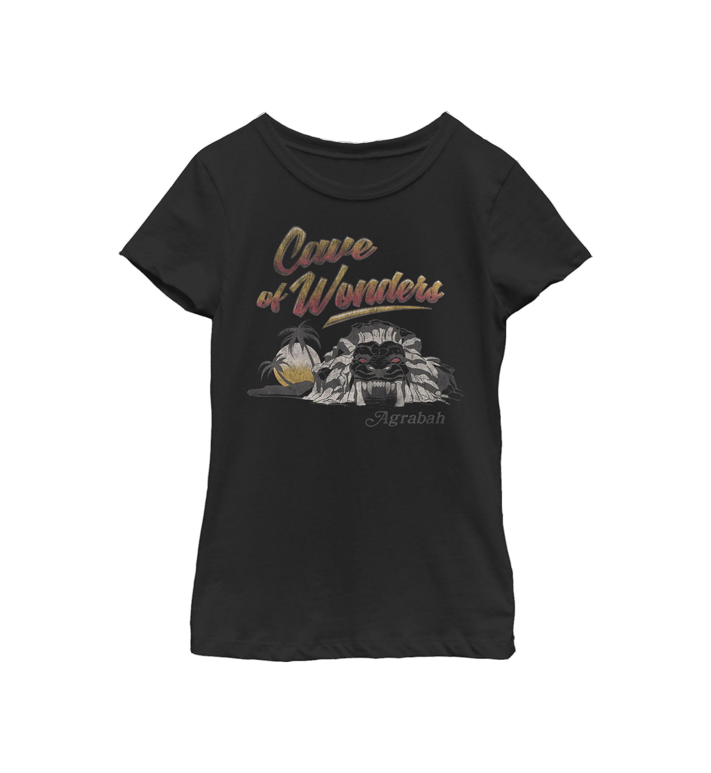 Girls 46x Aladdin Live Action Cave Of Wonder Graphic Top