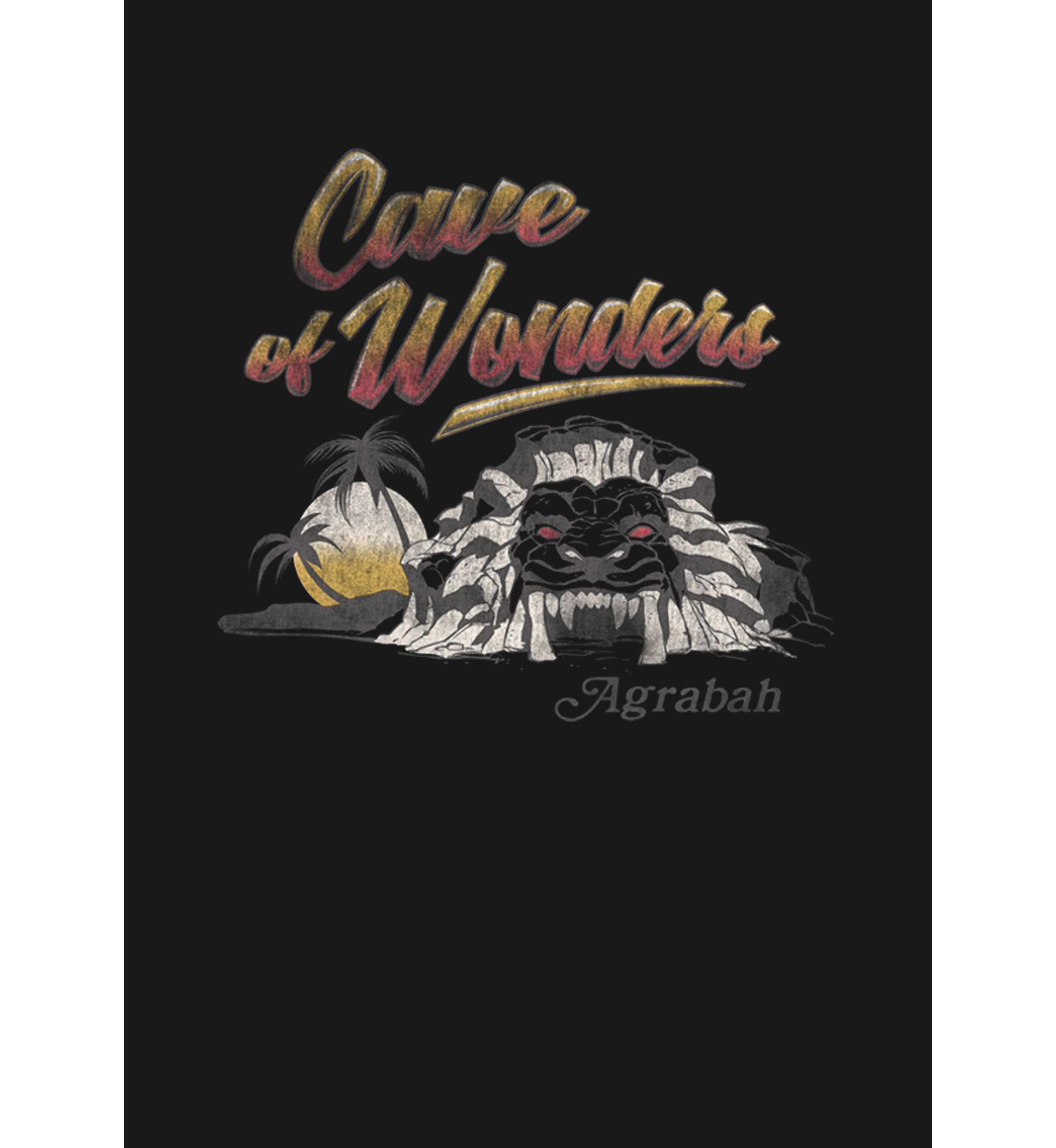 Girls 46x Aladdin Live Action Cave Of Wonder Graphic Top