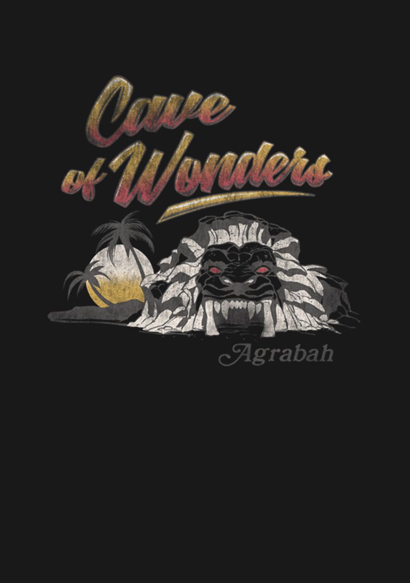 Girls 46x Aladdin Live Action Cave Of Wonder Graphic Top