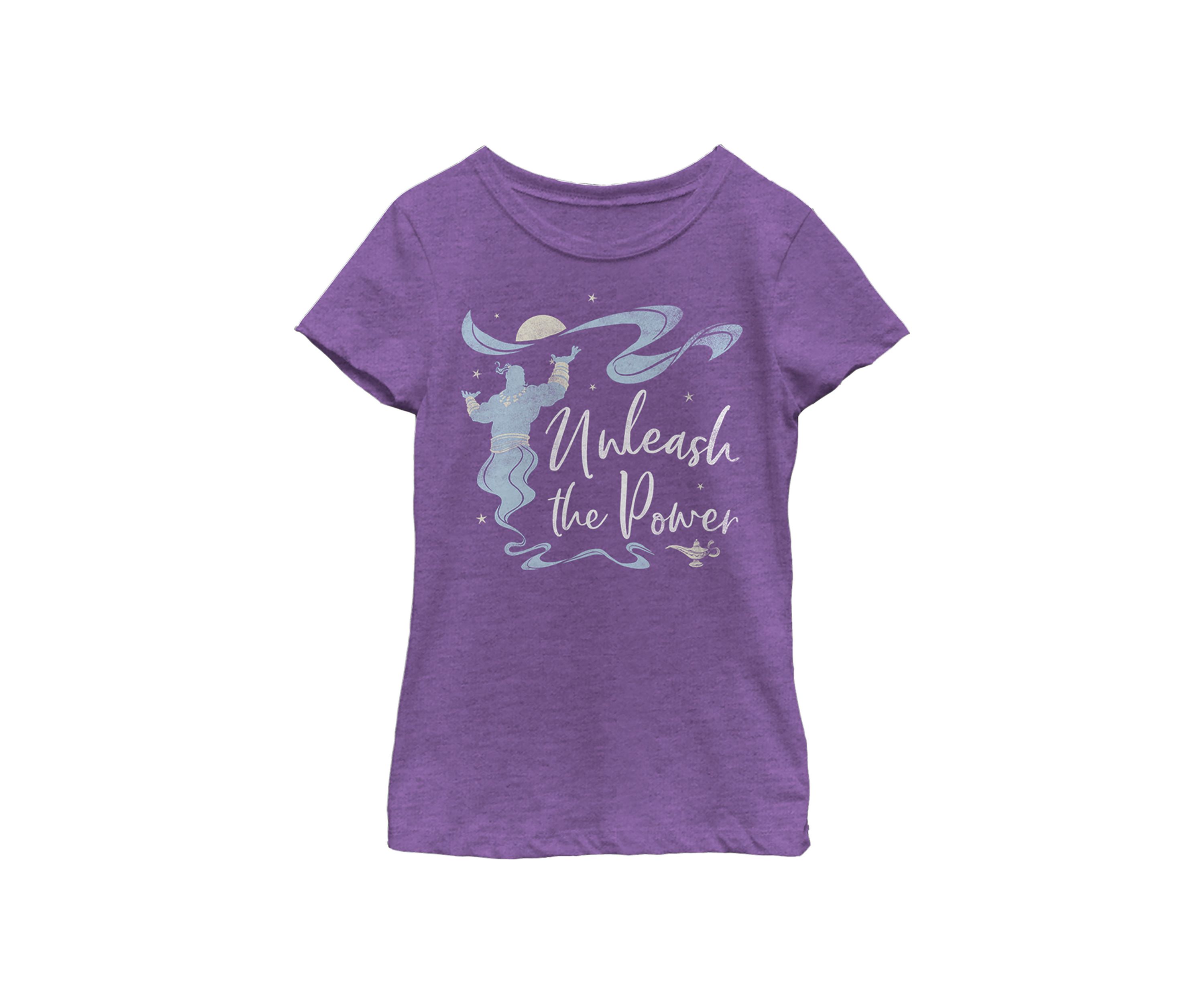 Girls 46x Aladdin Live Action Unleash Graphic Top
