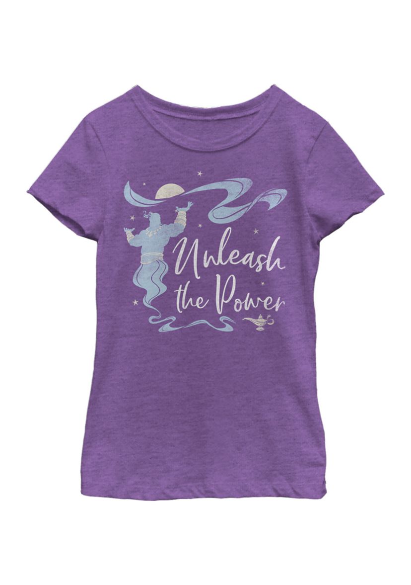 Girls 46x Aladdin Live Action Unleash Graphic Top