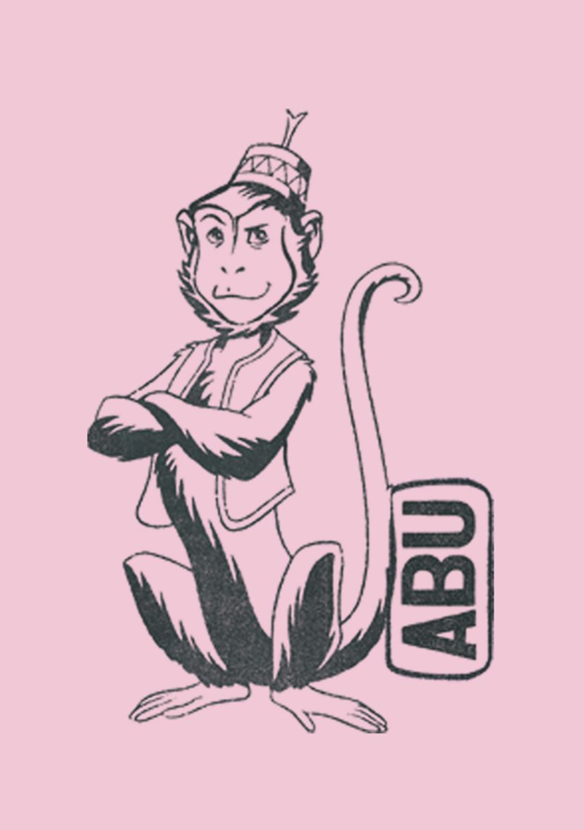 Girls 46x Aladdin Live Action Abu Side Kick Pocket Graphic Top