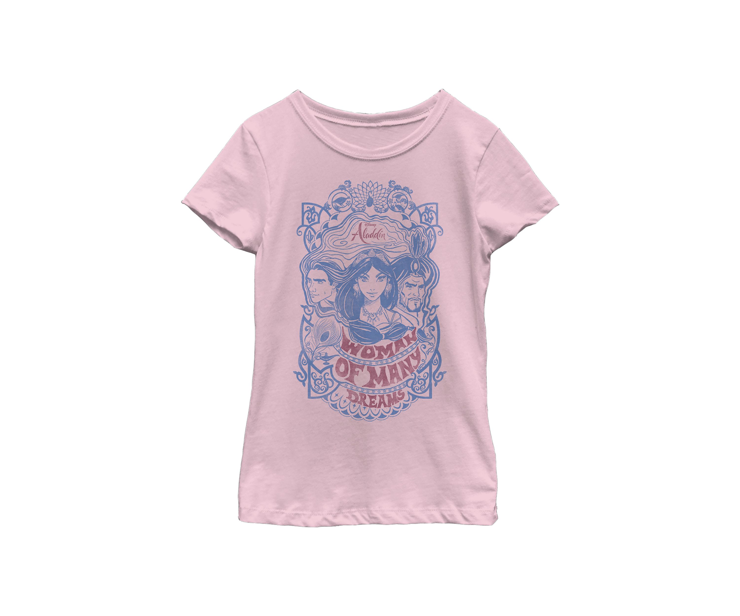 Girls 46x Aladdin Live Action Vintage Aladdin Graphic Top
