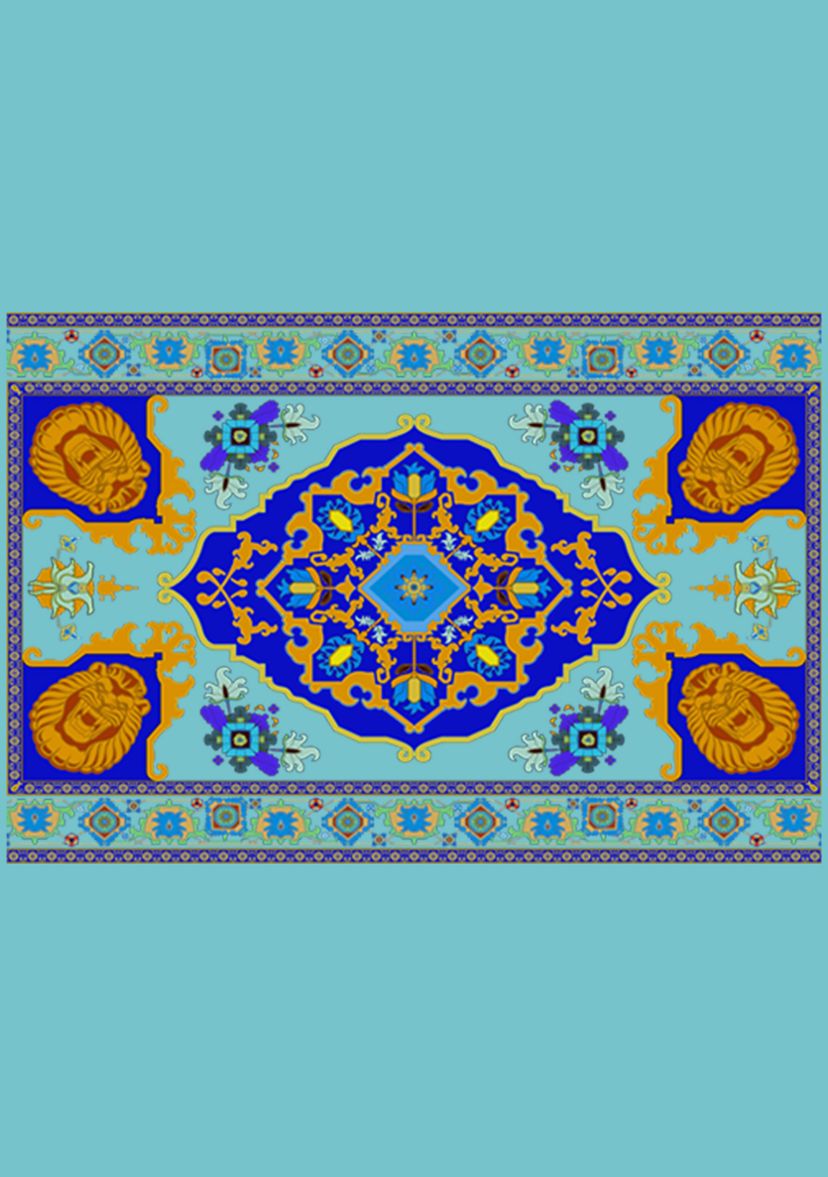 Girls 46x Aladdin Live Action Magic Carpet Panel Print Graphic Top
