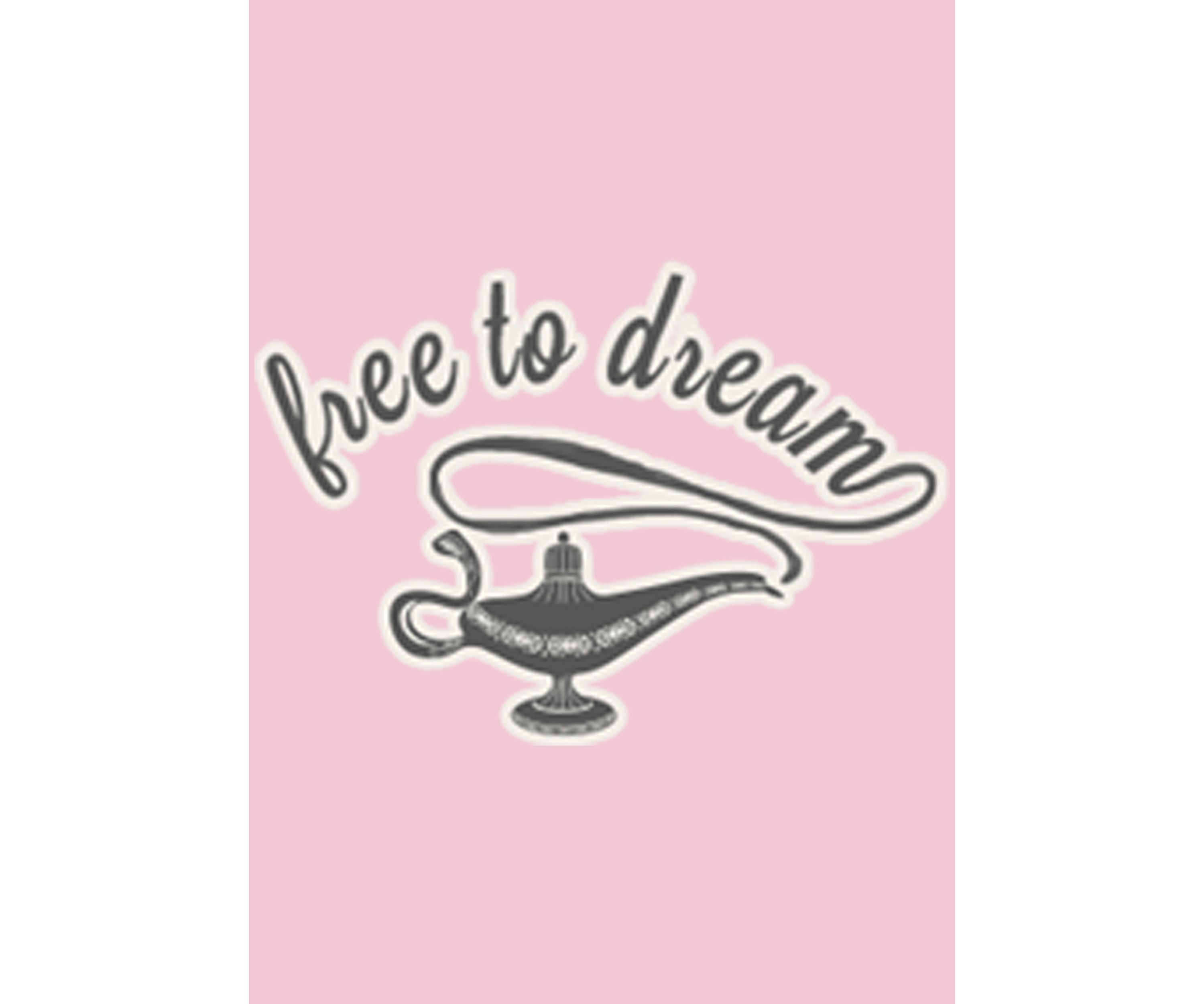 Girls 46x Aladdin Live Action Free To Dream Graphic Top