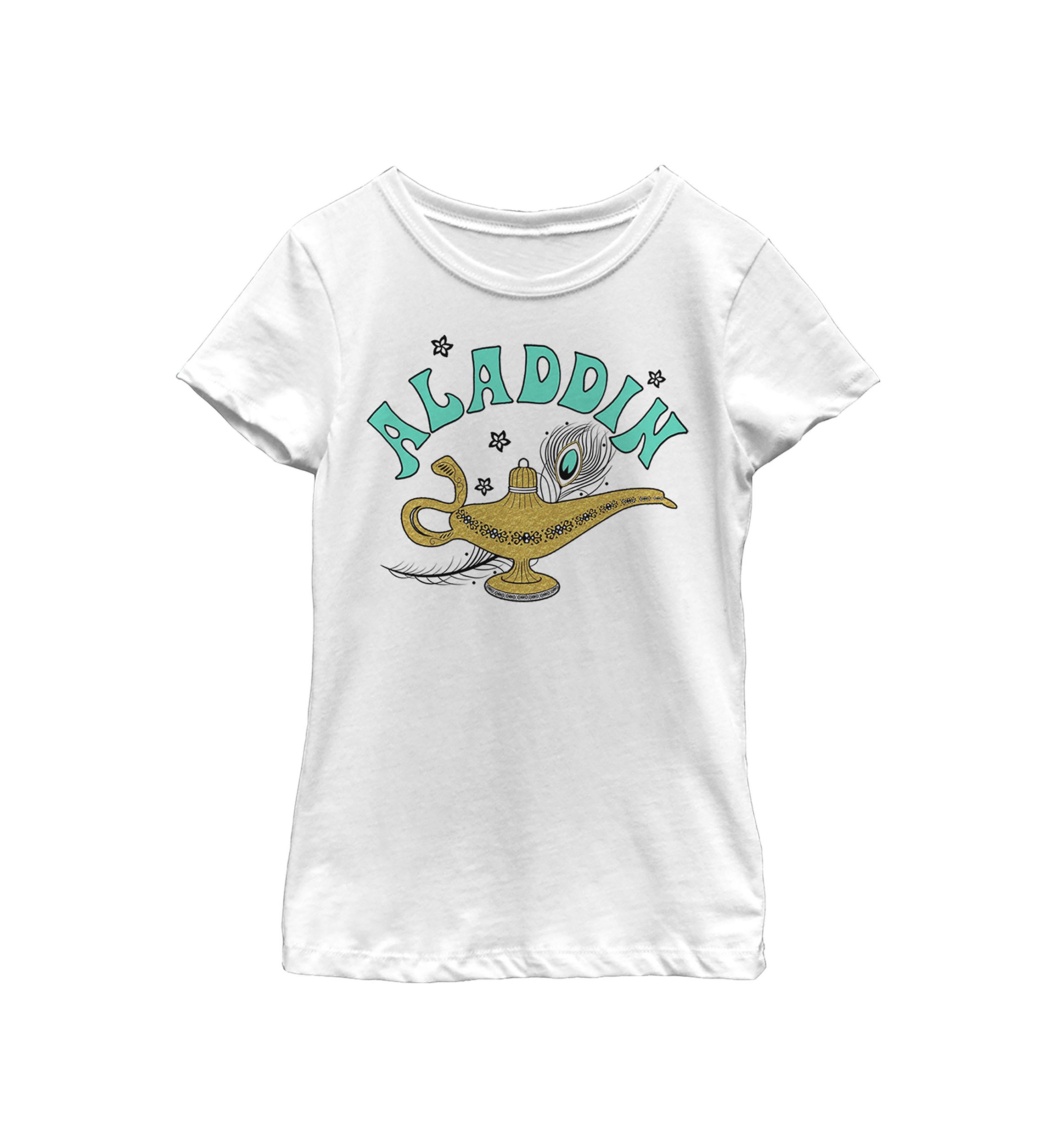 Girls 46x Aladdin Live Action Aladdin Lamp Graphic Top