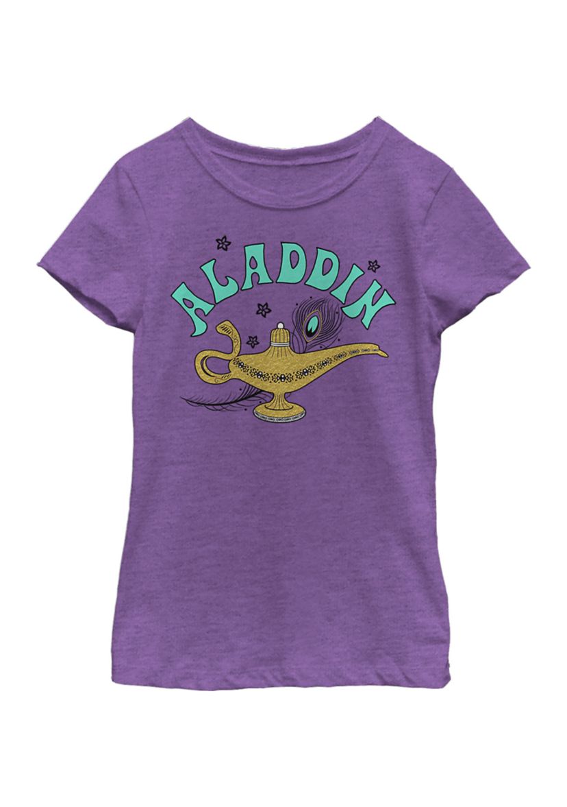 Girls 46x Aladdin Live Action Aladdin Lamp Graphic Top