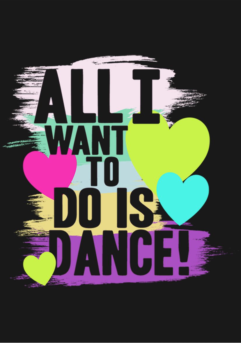 Girls 4-6 All Dance Top
