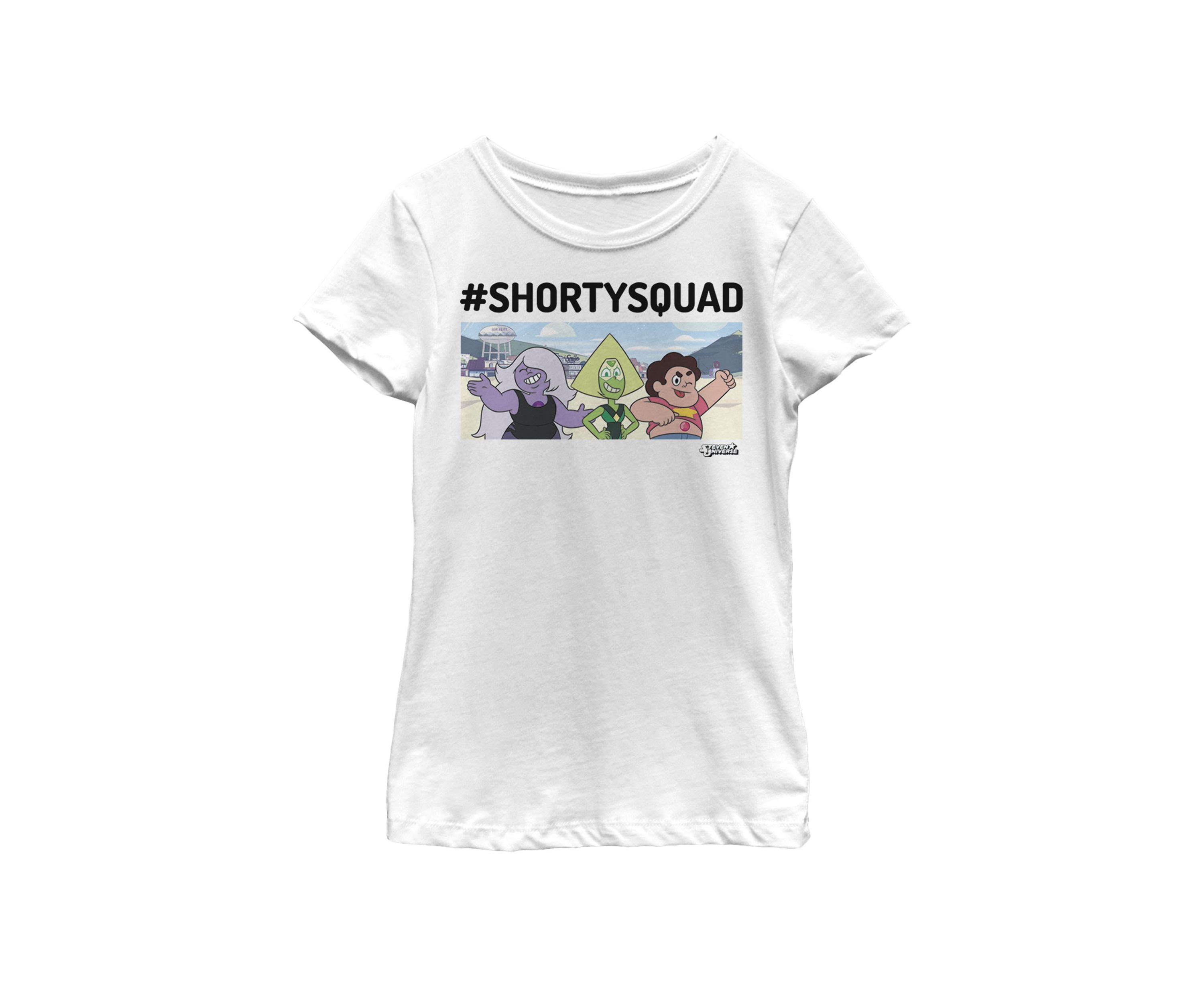 Steven Universe Shorty Squad Short Sleeve Graphic T-Shirt