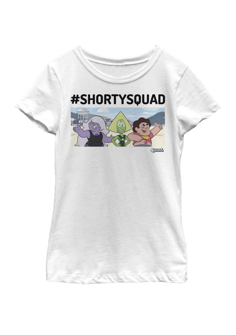 Steven Universe Shorty Squad Short Sleeve Graphic T-Shirt
