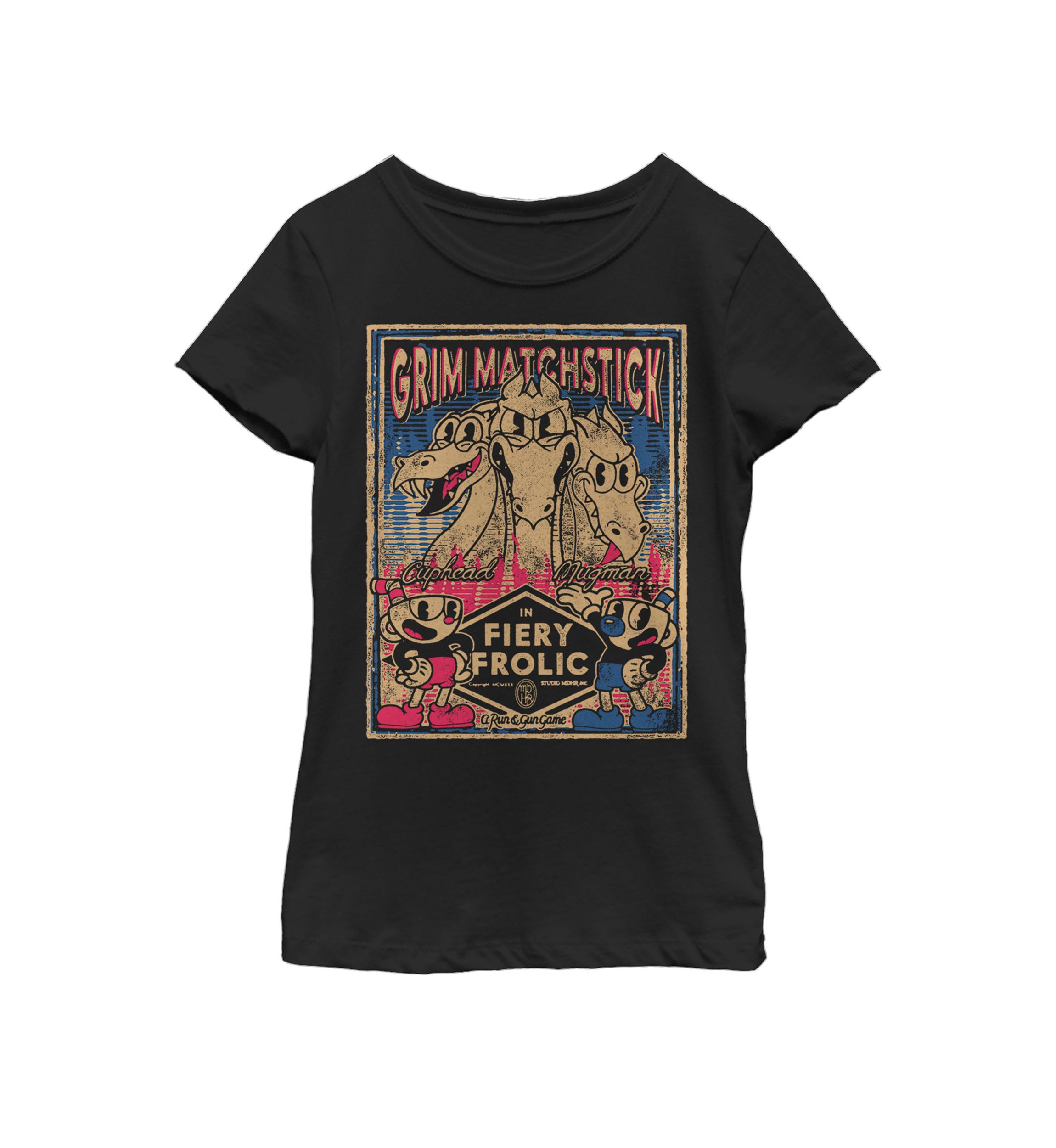 Girls 7-16 Grim Matchstick Fiery Frolic Short Sleeve Graphic T-Shirt