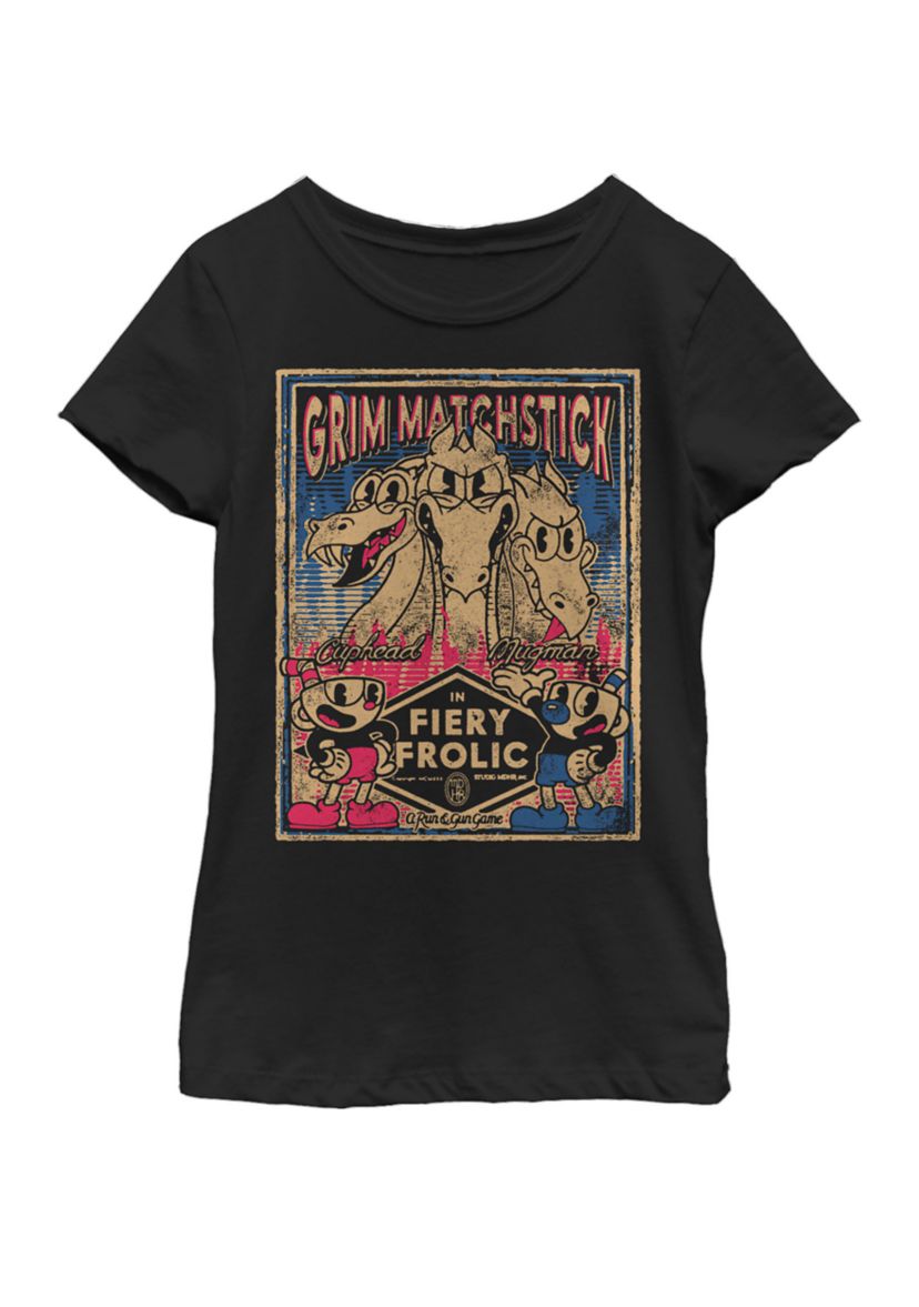 Girls 7-16 Grim Matchstick Fiery Frolic Short Sleeve Graphic T-Shirt
