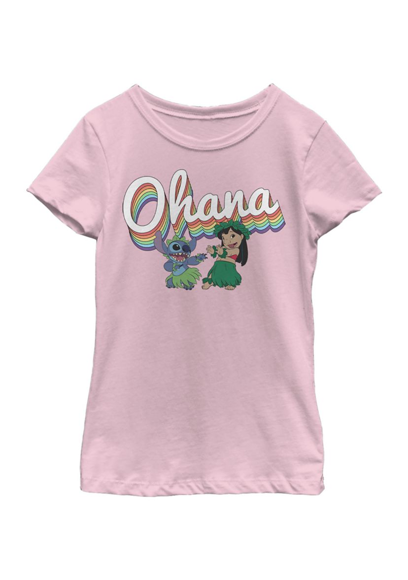 Rainbow Ohana Graphic T-Shirt