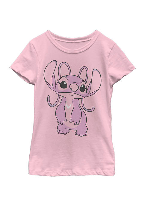 Disney® Girls 4-6x Big Angel Graphic T-Shirt