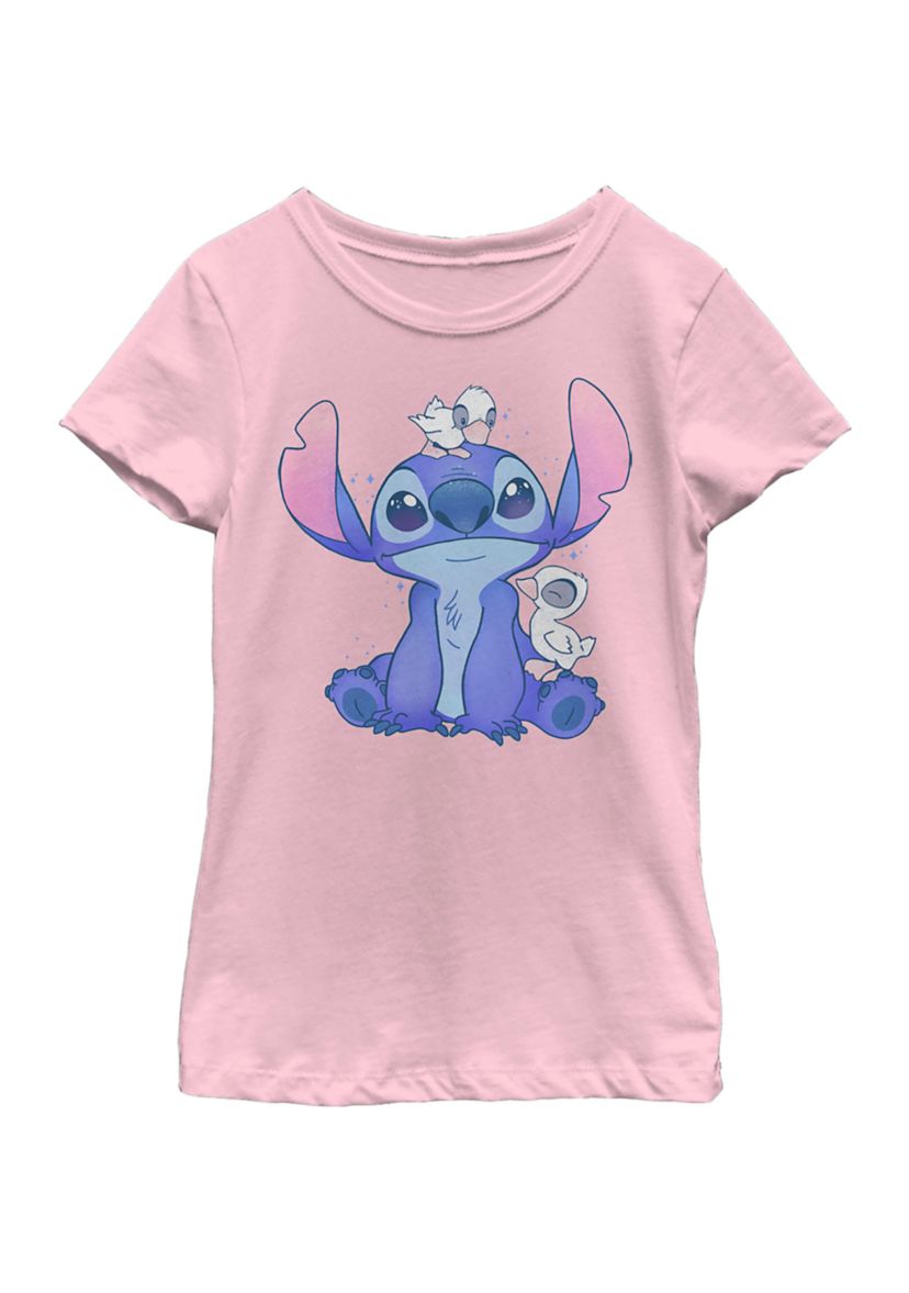 Girls 4-6x Cute Ducks Graphic T-Shirt