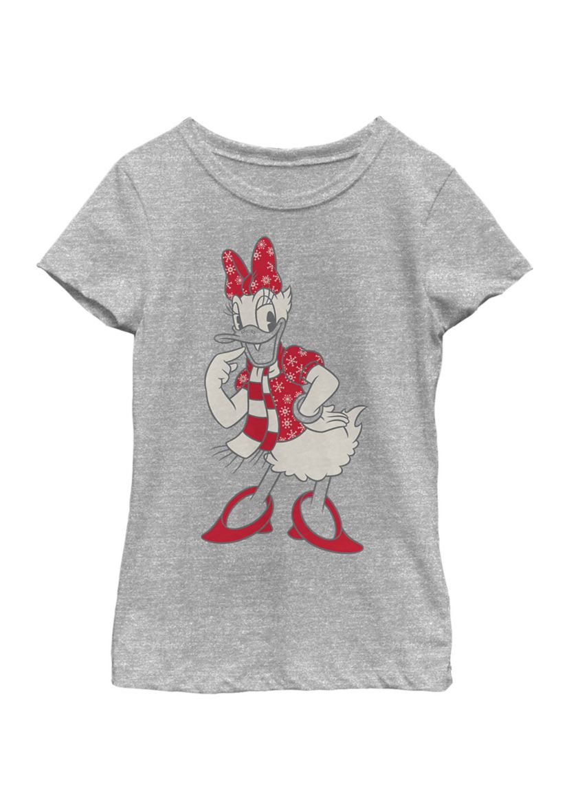 Girls 4-6x Snowflaked Daisy Graphic T-Shirt