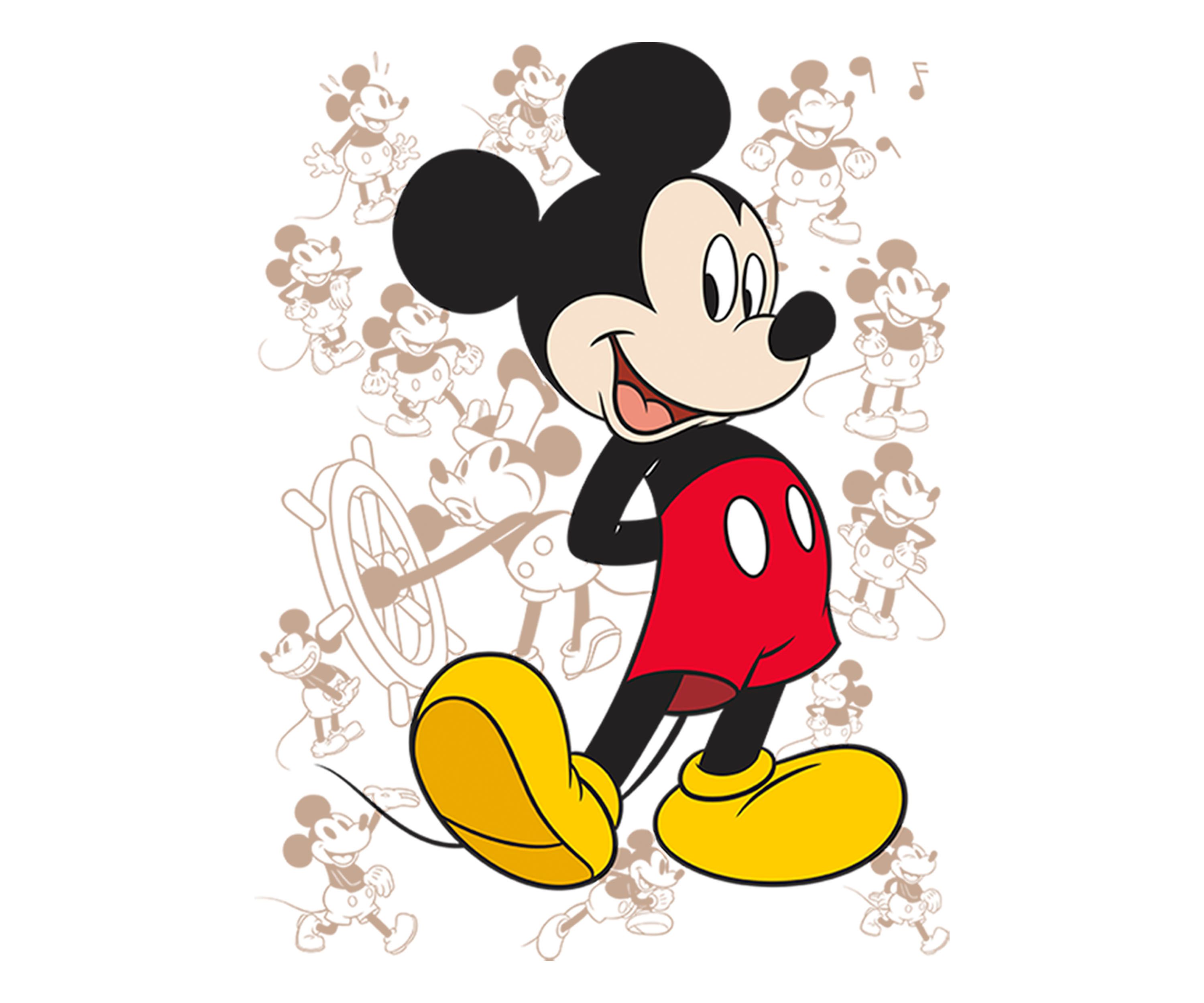 Girls 4-6x Many Mickeys Graphic T-Shirt