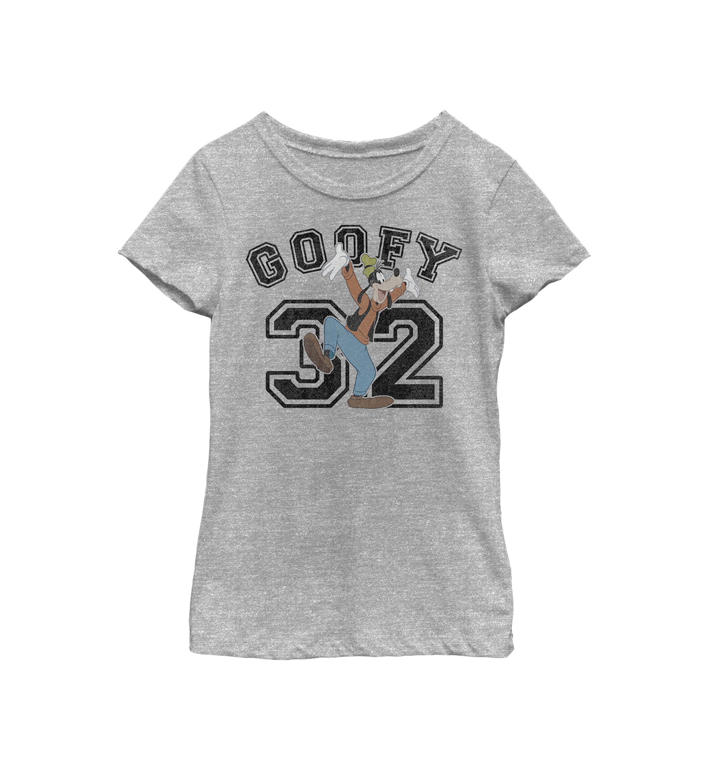 Girls 4-6x Goofy Collegiate Graphic T-Shirt