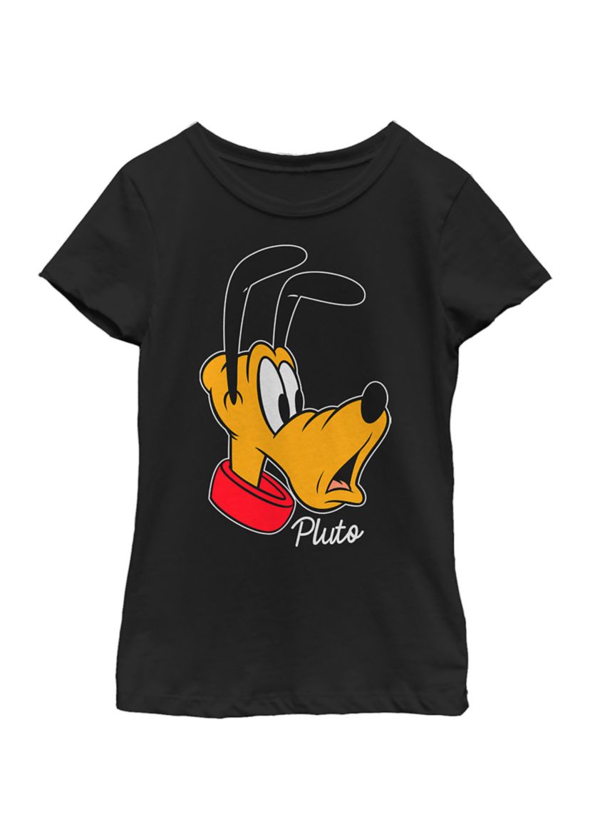 Girls 4-6x Pluto Big Face Graphic T-Shirt