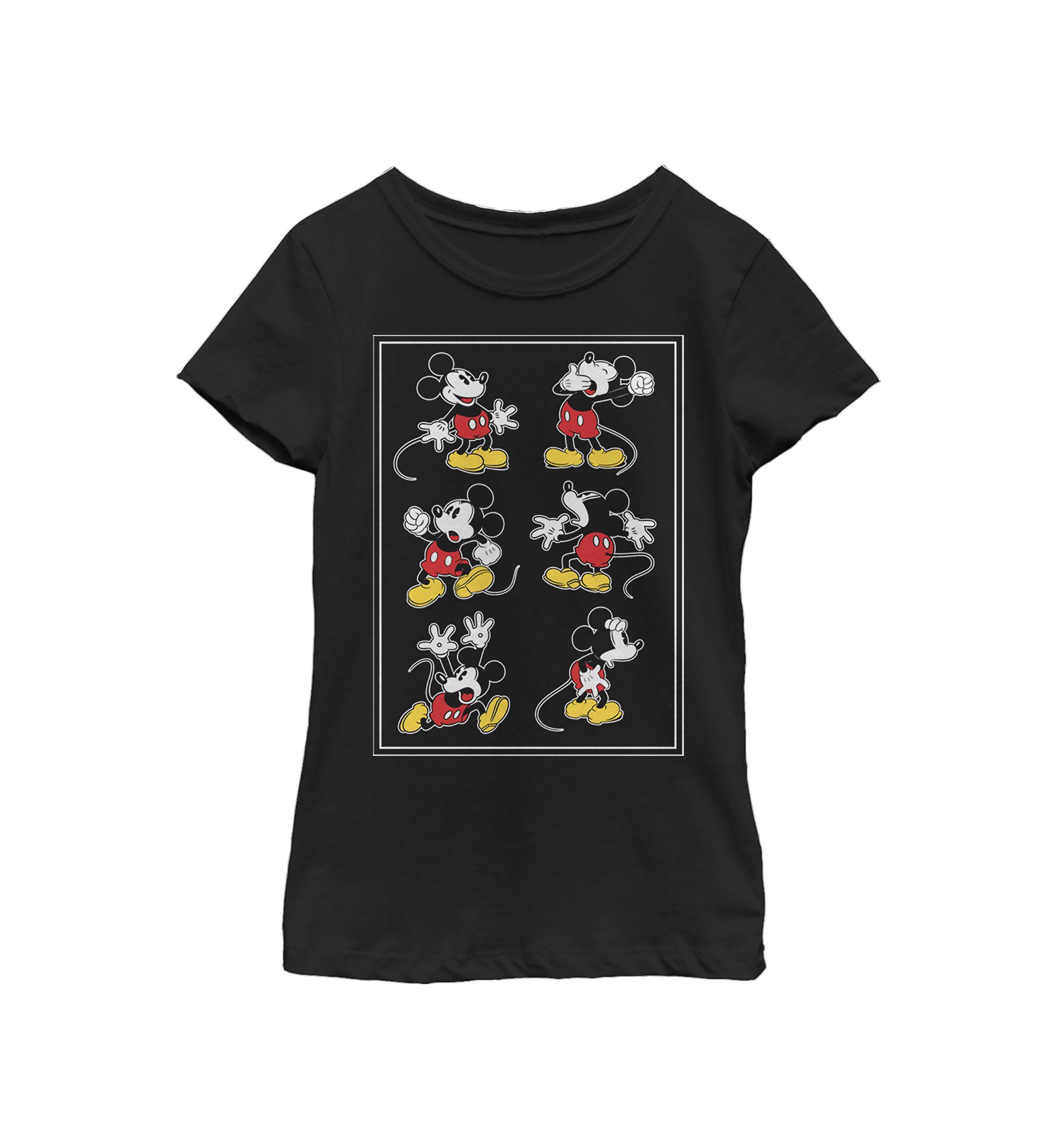 Girls 4-6x Mickey Looks Graphic T-Shirt