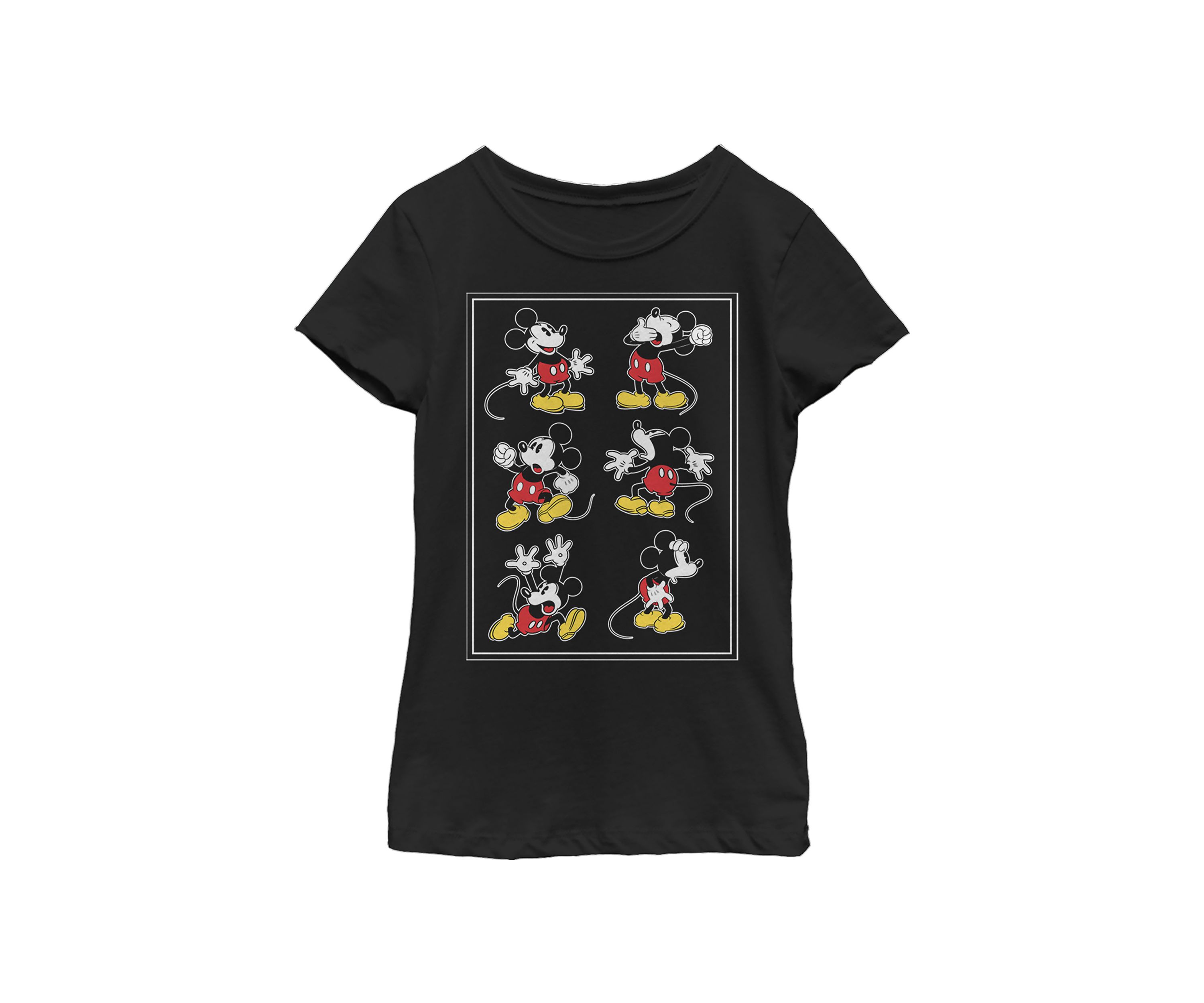 Girls 4-6x Mickey Looks Graphic T-Shirt