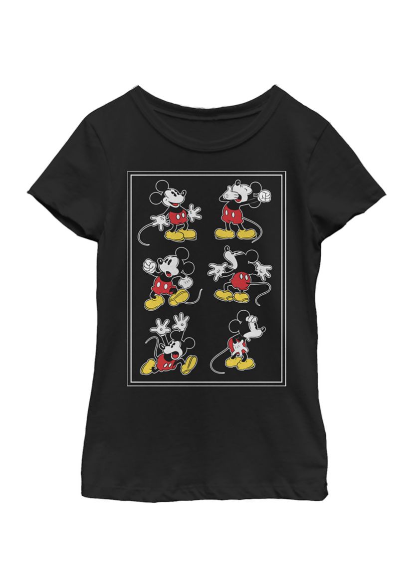 Girls 4-6x Mickey Looks Graphic T-Shirt