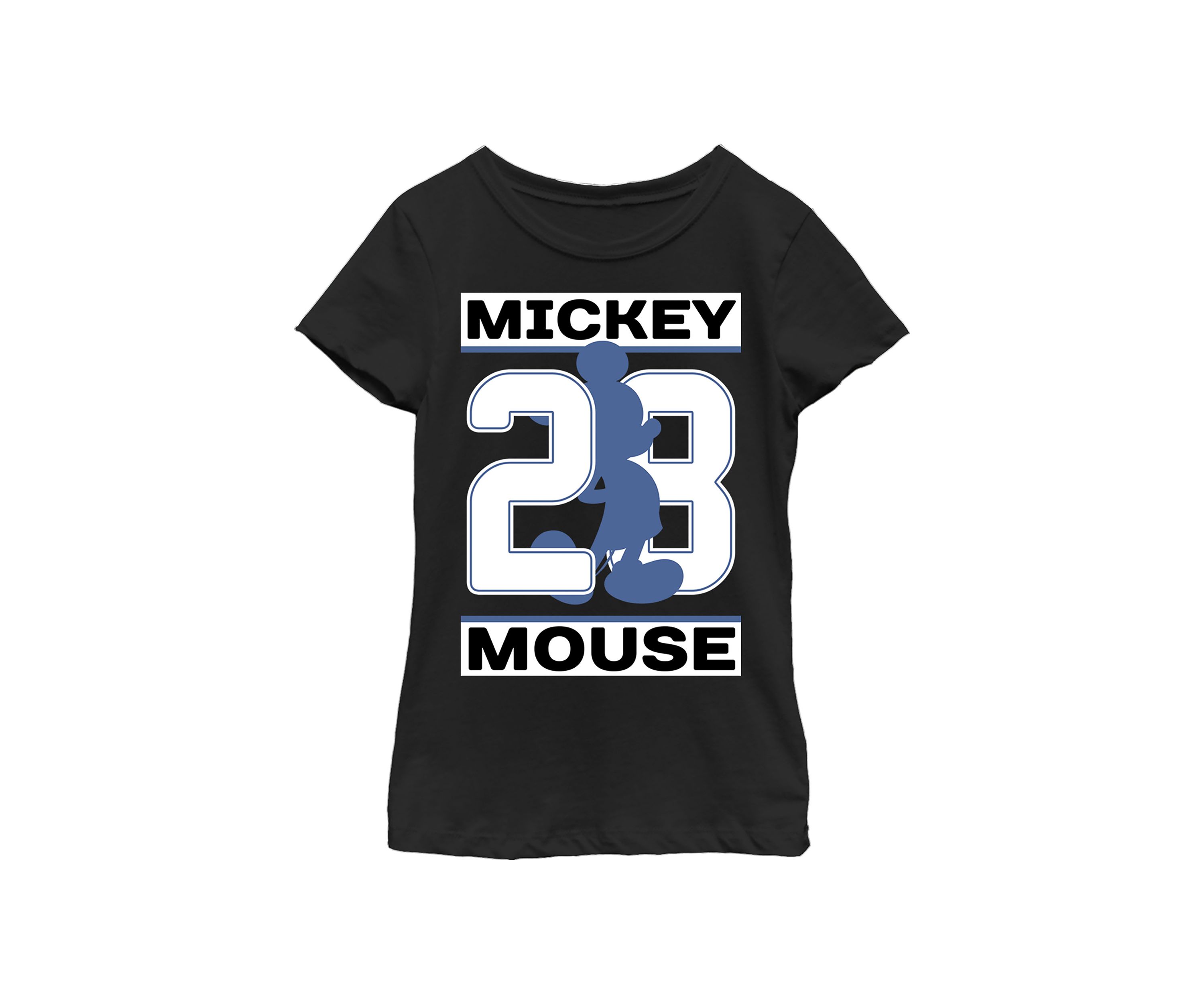Girls 4-6x Mickey Shadow Date Graphic T-Shirt