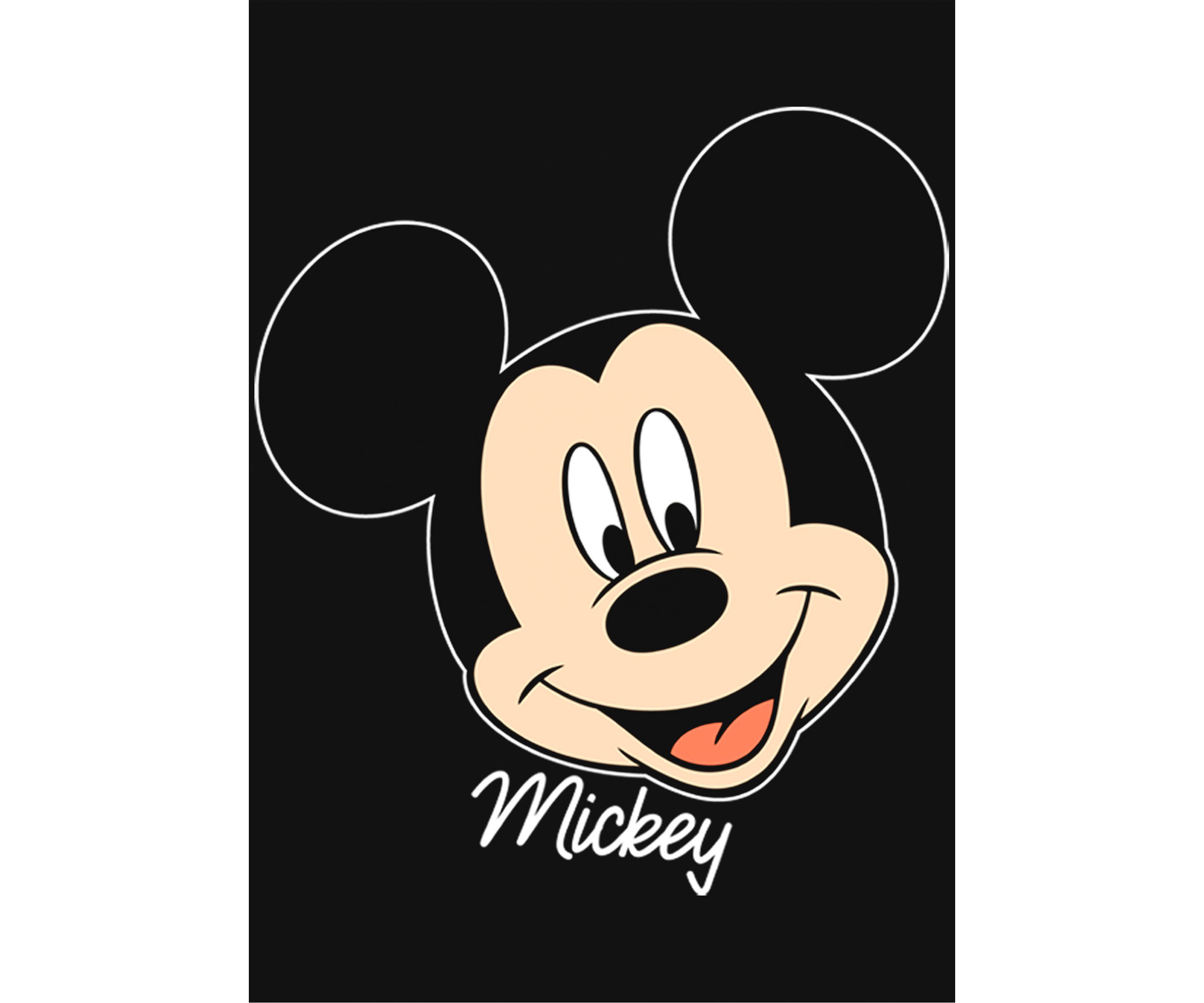Girls 4-6x Mickey Big Face Graphic T-Shirt