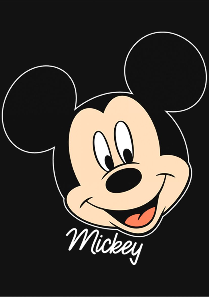 Girls 4-6x Mickey Big Face Graphic T-Shirt