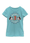 Girls 4-6x Oh Boy Mickey 3 Graphic T-Shirt