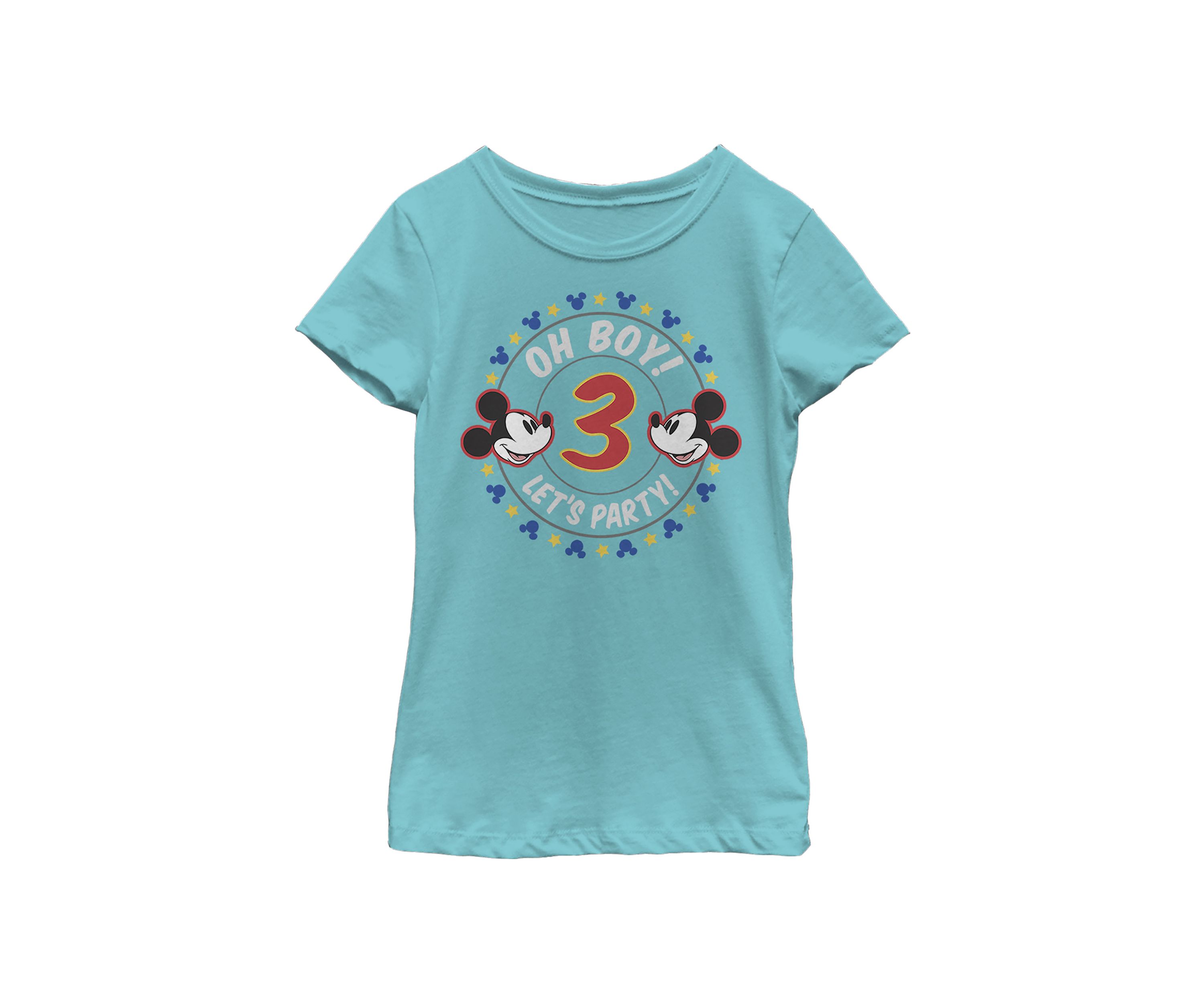 Girls 4-6x Oh Boy Mickey 3 Graphic T-Shirt