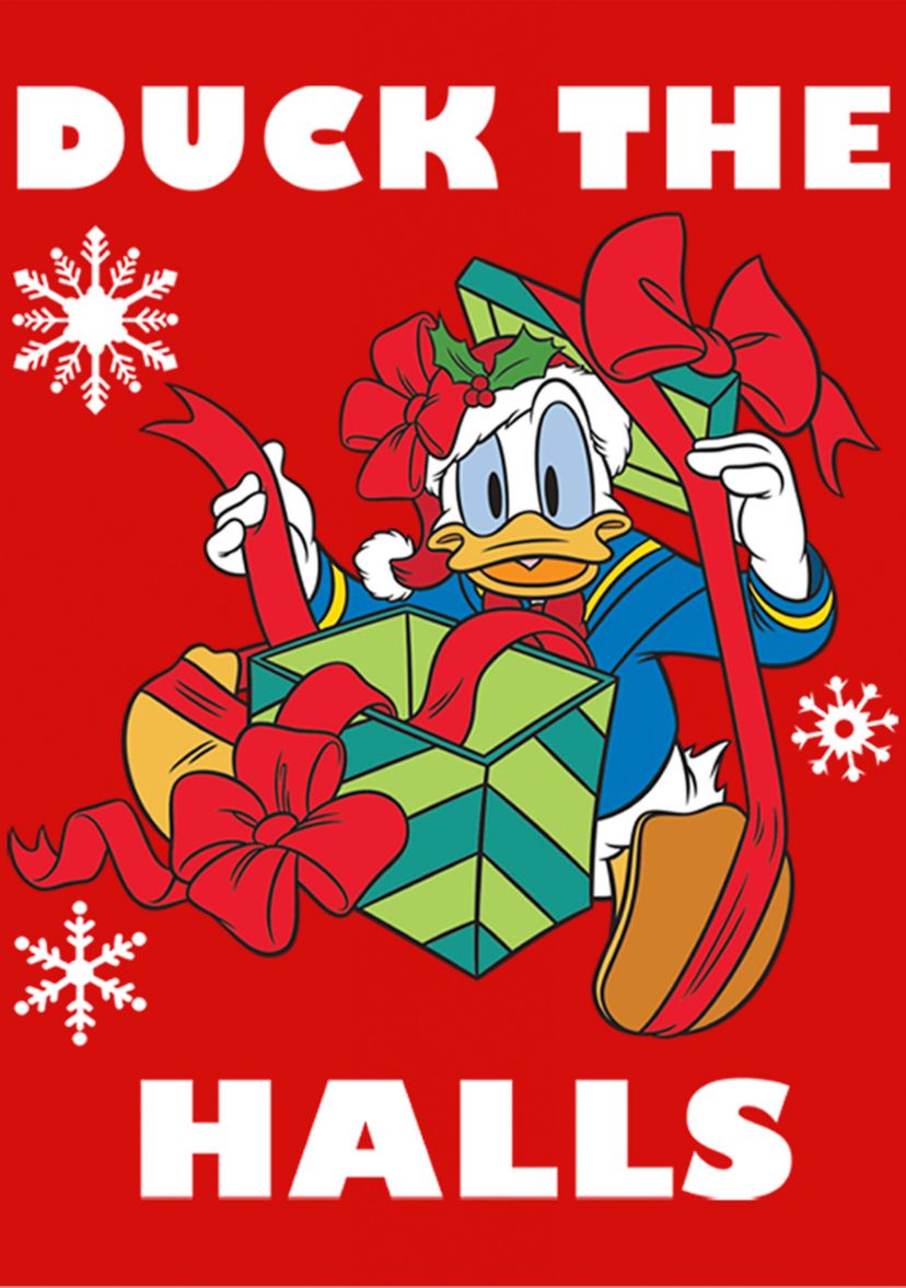 Girls 4-6x Holiday Duck Graphic T-Shirt