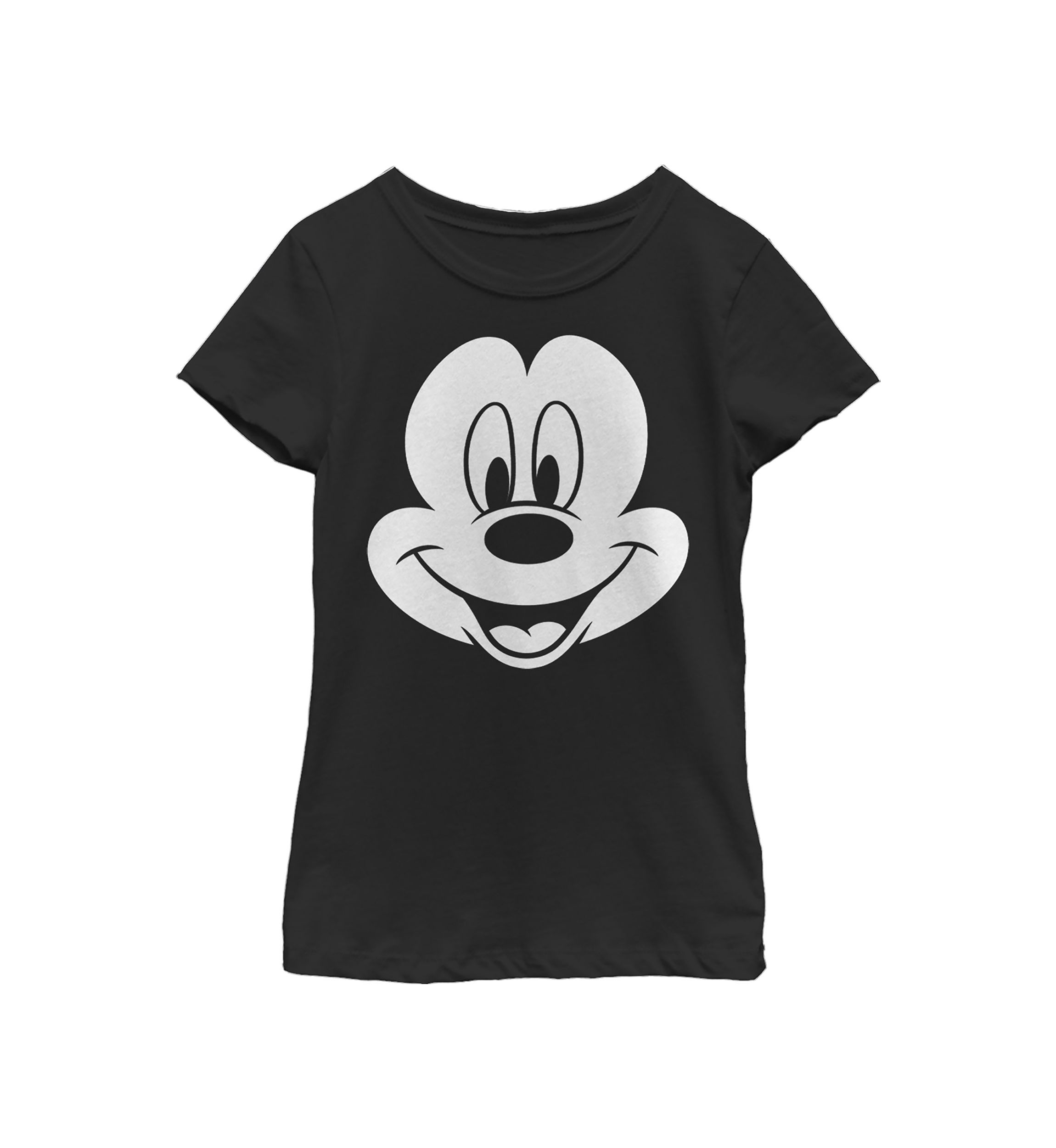 Girls 4-6x Big Face Mickey Graphic T-Shirt