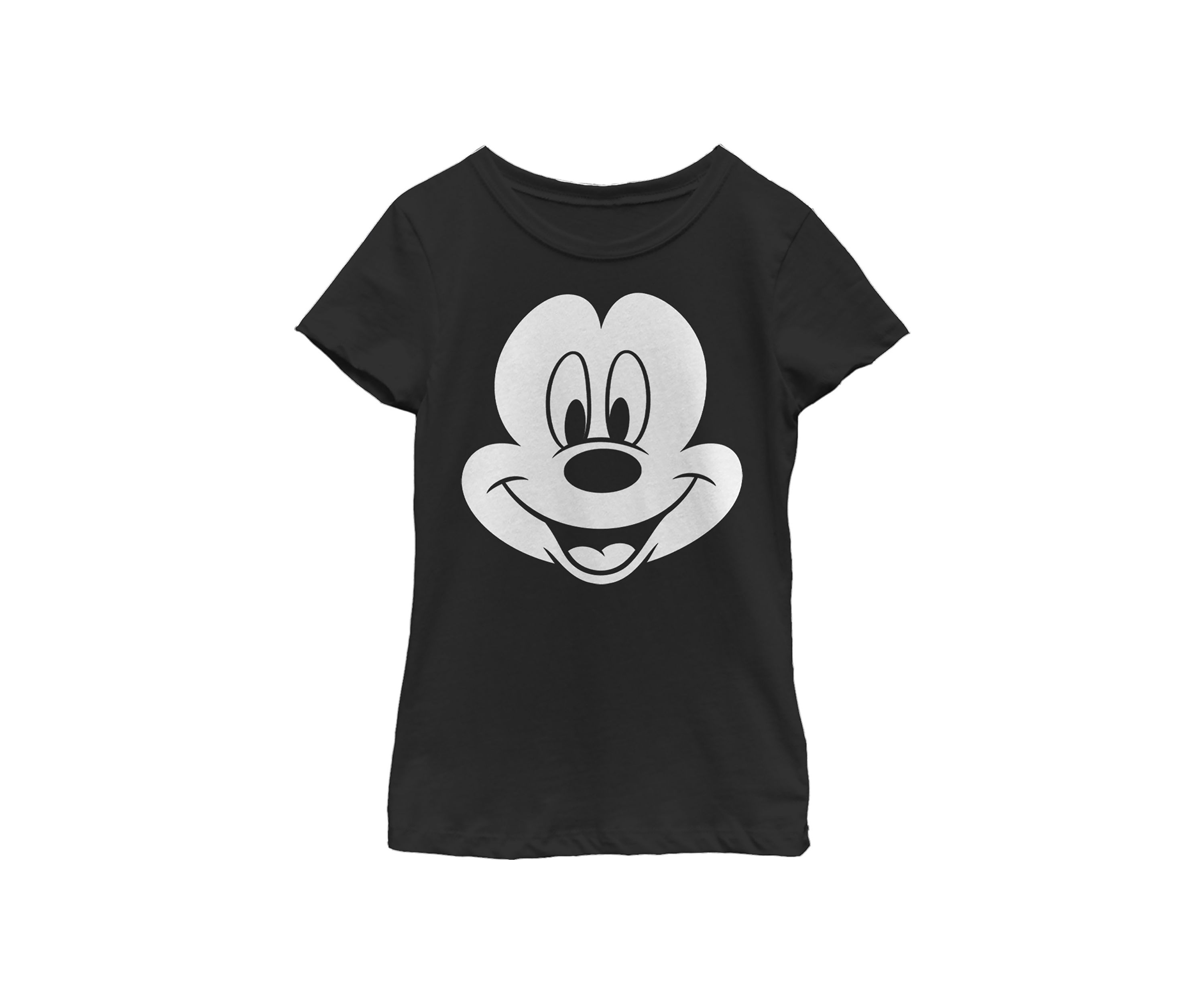Girls 4-6x Big Face Mickey Graphic T-Shirt