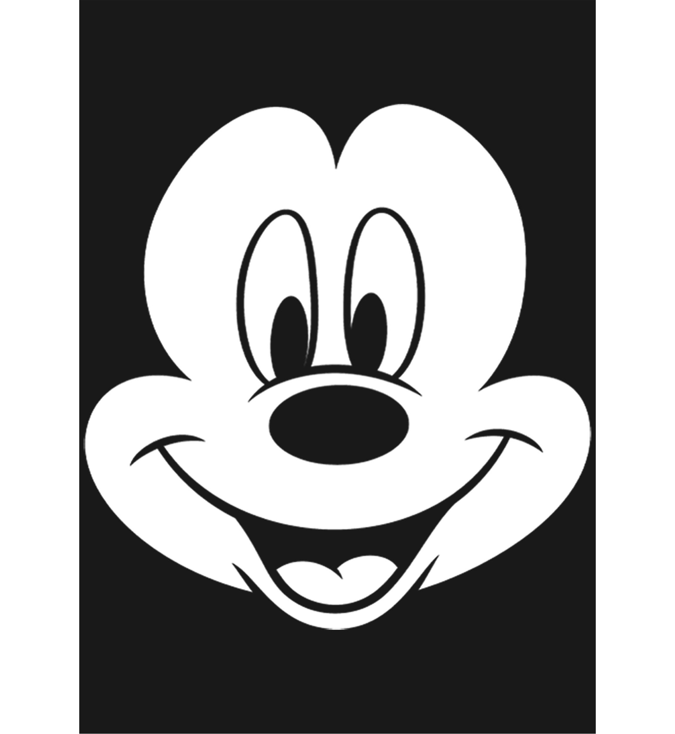 Girls 4-6x Big Face Mickey Graphic T-Shirt