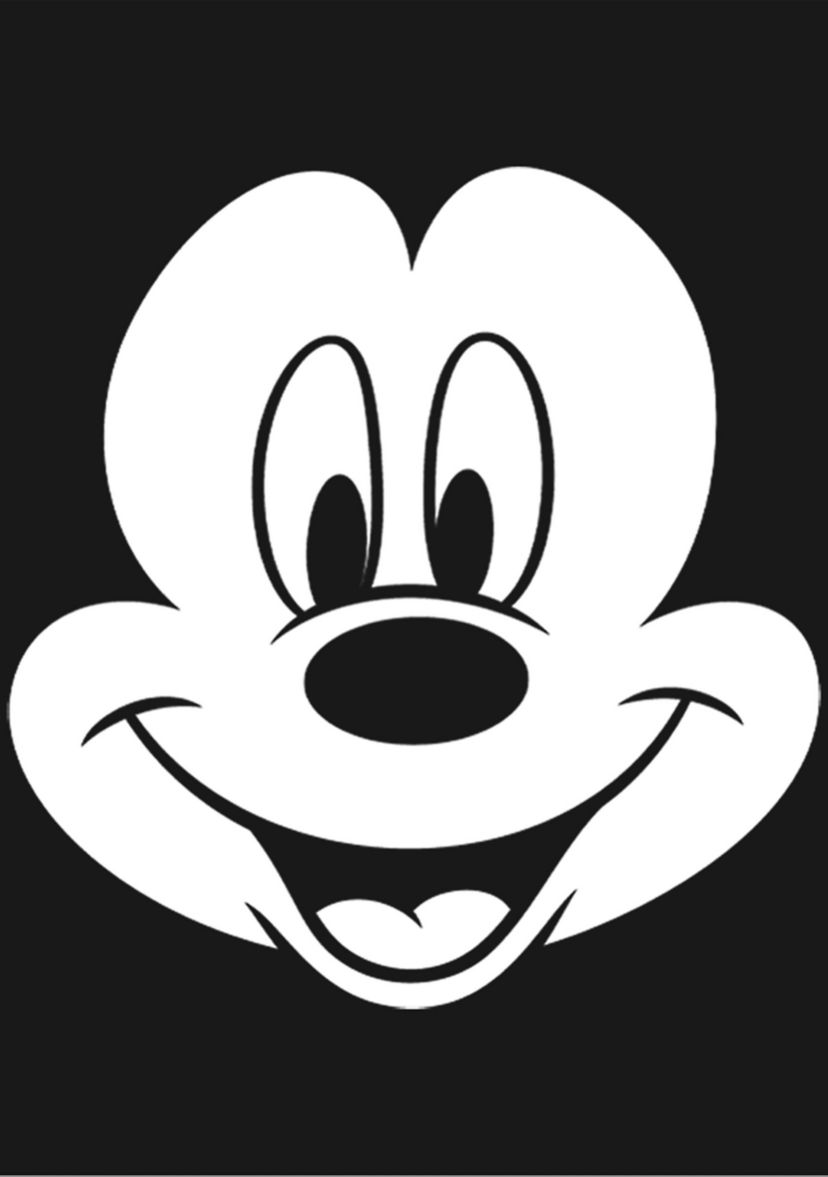 Girls 4-6x Big Face Mickey Graphic T-Shirt