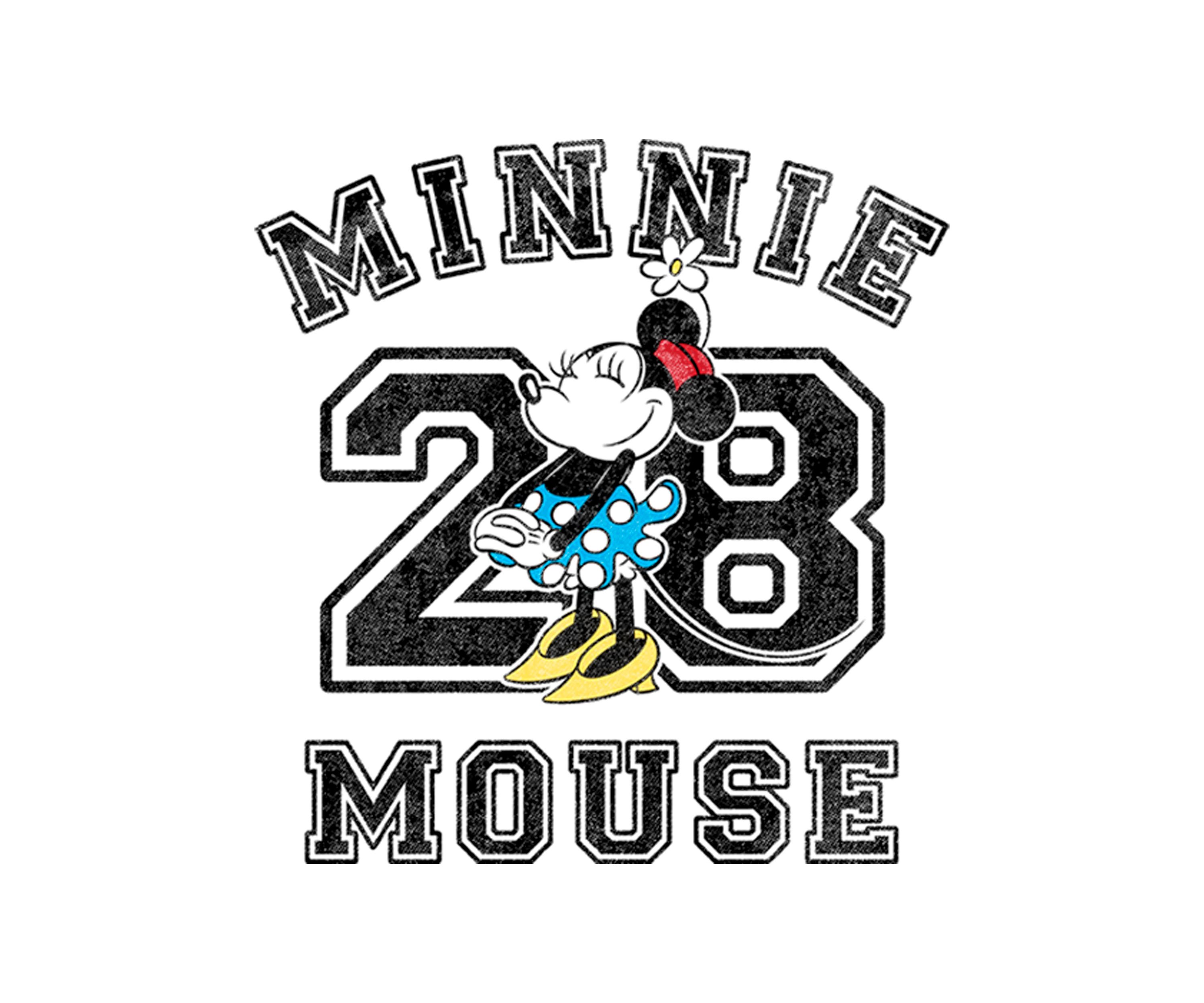 Girls 4-6x Minnie Mouse Collegiate Graphic T-Shirt