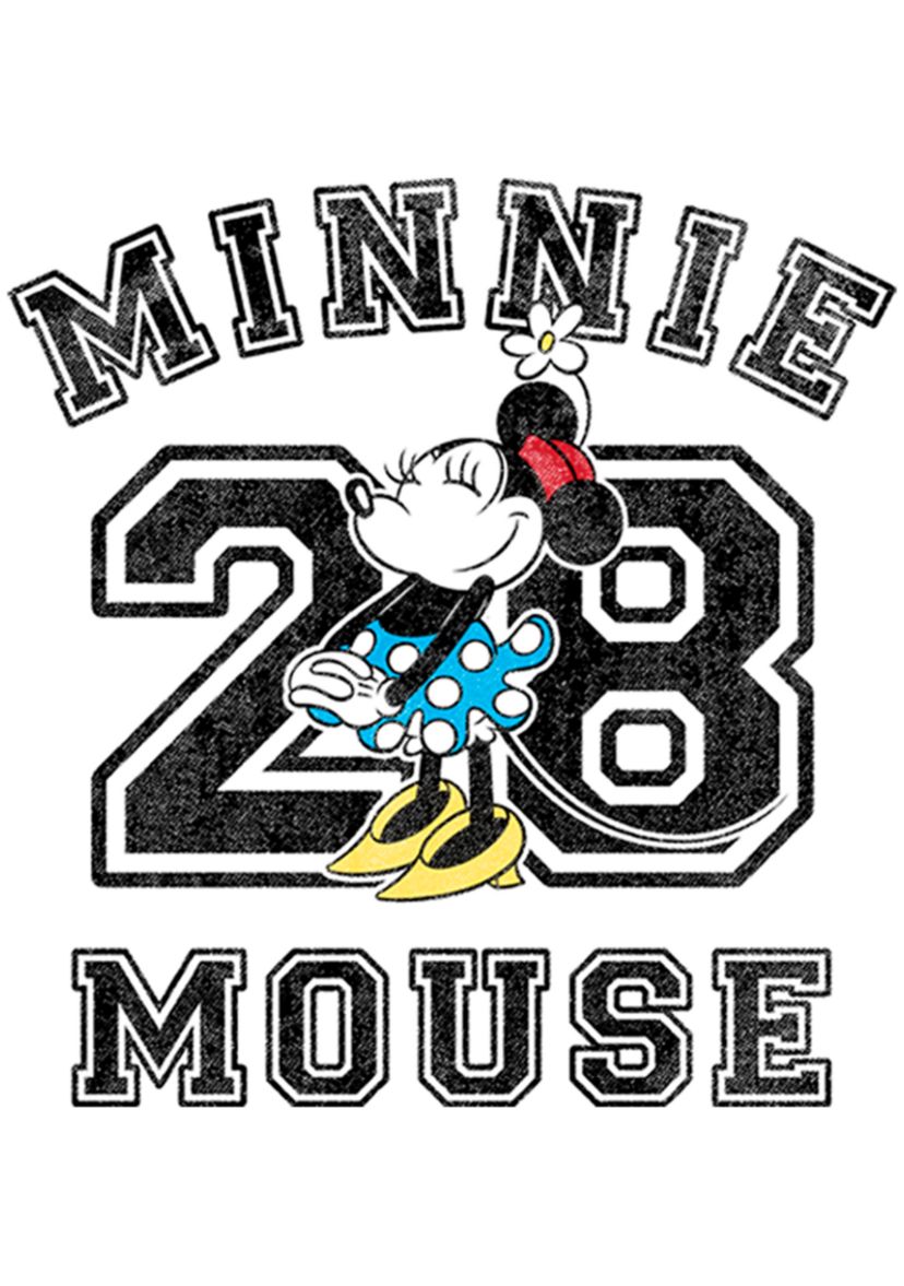 Girls 4-6x Minnie Mouse Collegiate Graphic T-Shirt