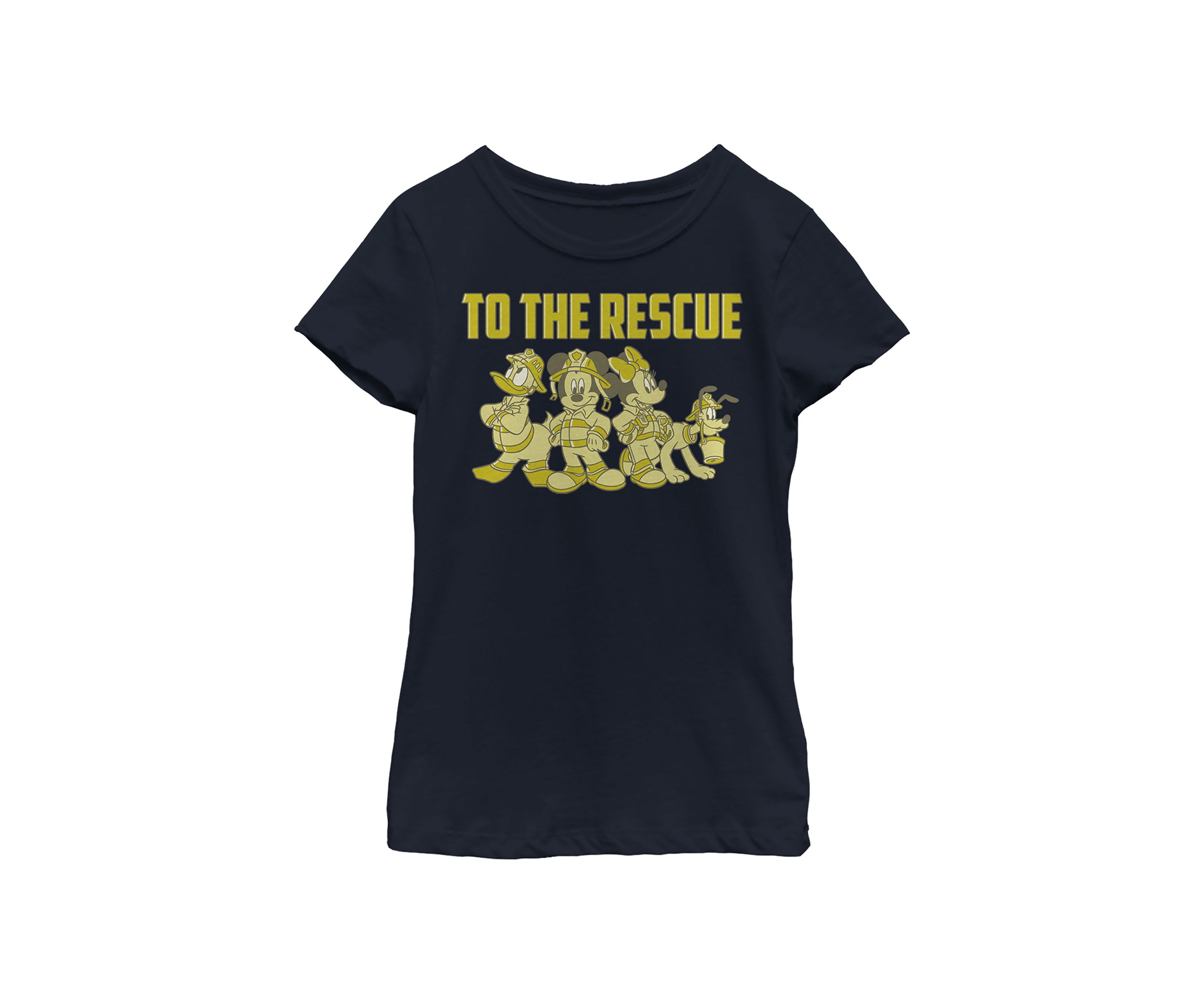 Girls 4-6x Thanks Firefighters Graphic T-Shirt