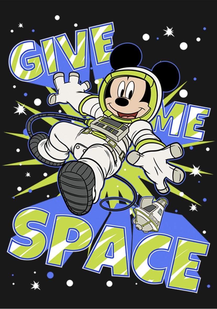 Girls 4-6x Spacey Mickey Graphic T-Shirt
