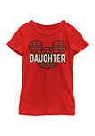 Girls 4-6x Daughter Holiday Patch Graphic T-Shirt