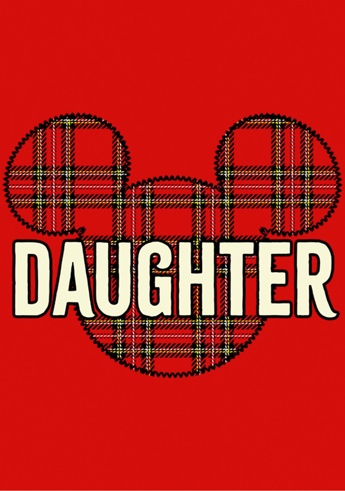 Girls 4-6x Daughter Holiday Patch Graphic T-Shirt