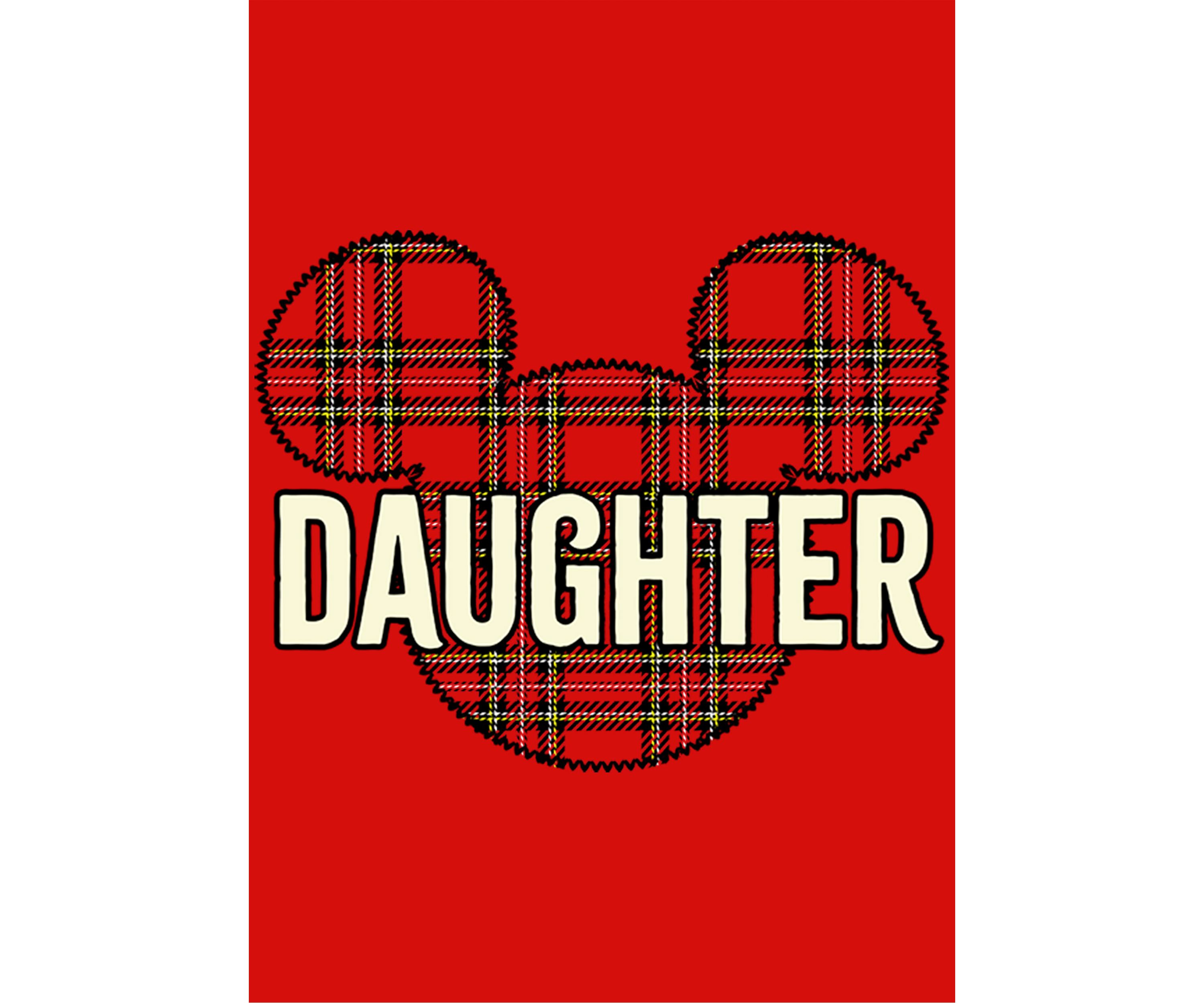 Girls 4-6x Daughter Holiday Patch Graphic T-Shirt