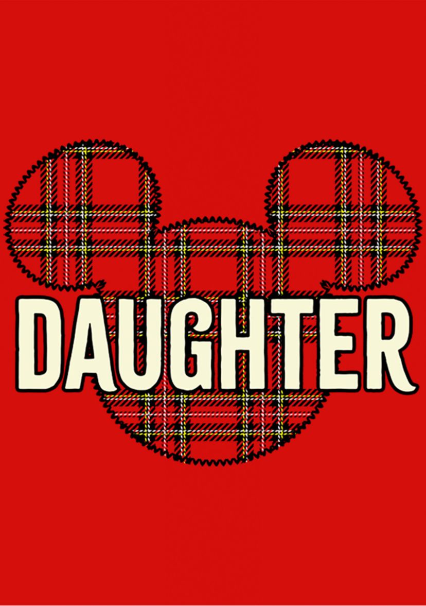 Girls 4-6x Daughter Holiday Patch Graphic T-Shirt