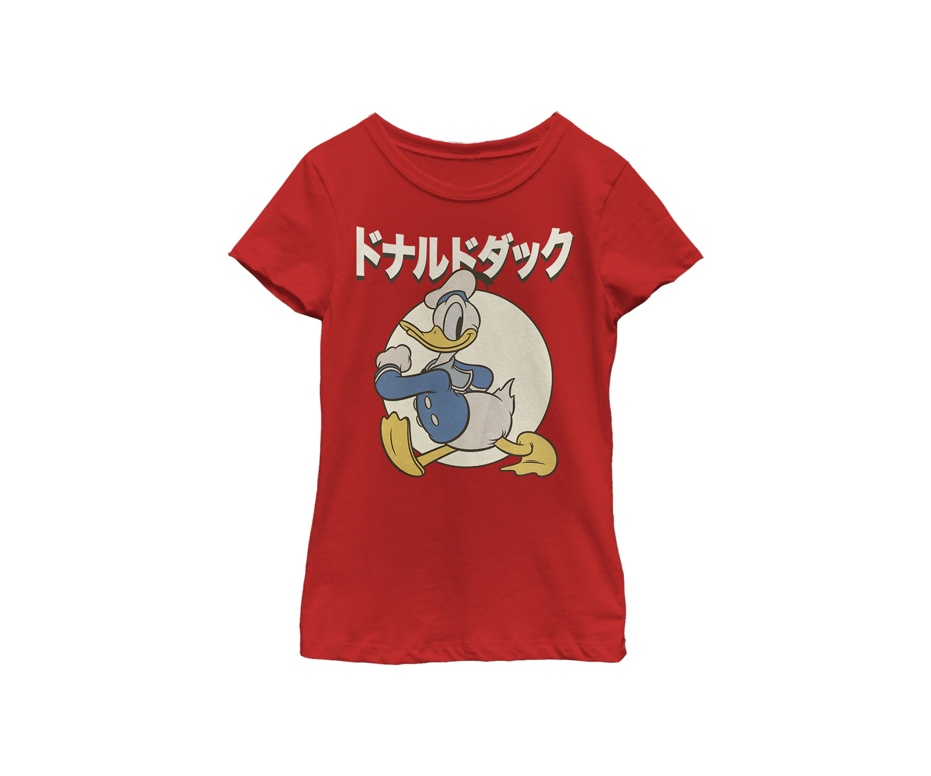 Girls 4-6x Kanji Duck Graphic T-Shirt