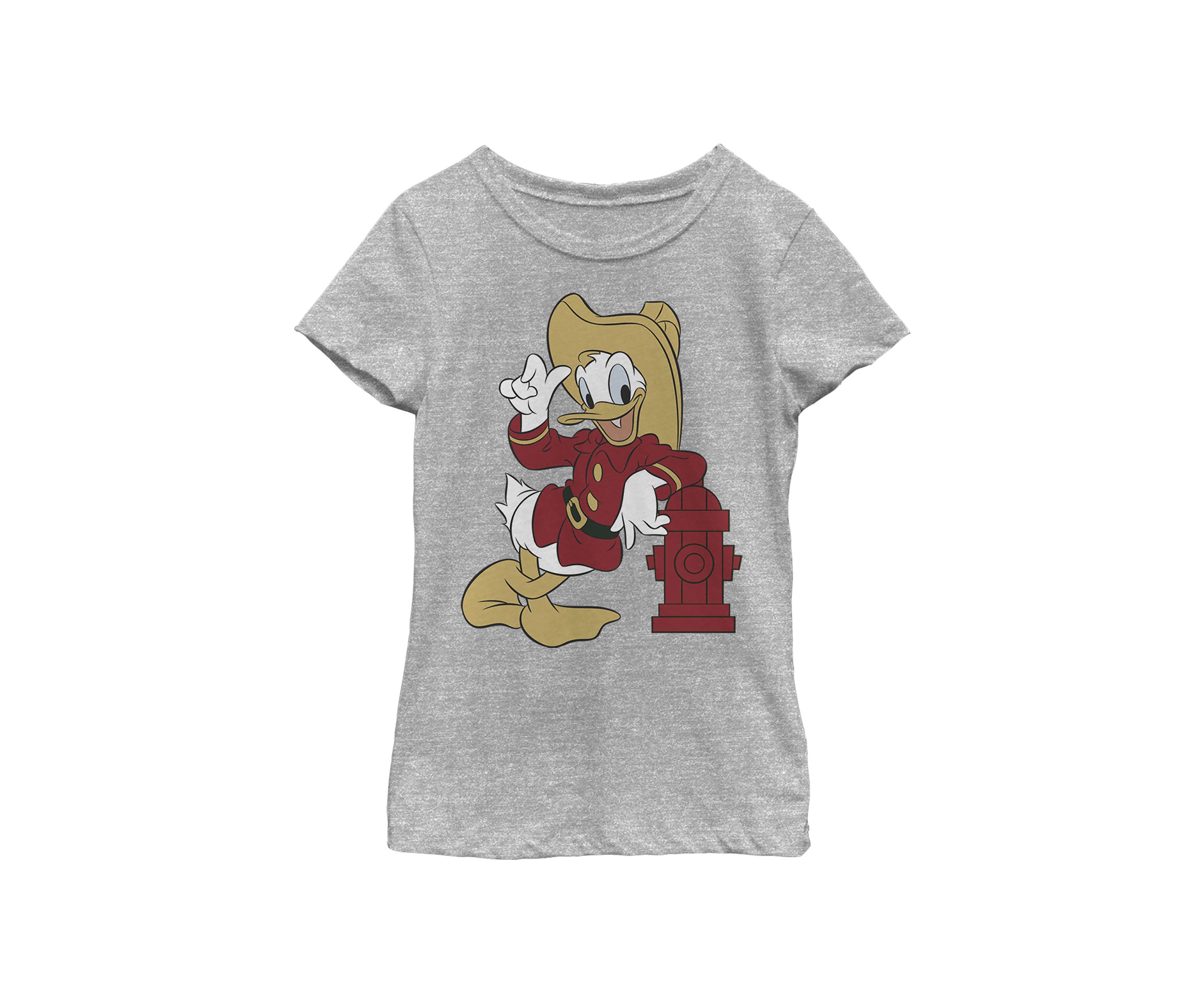 Girls 4-6x Firefighting Donald Graphic T-Shirt