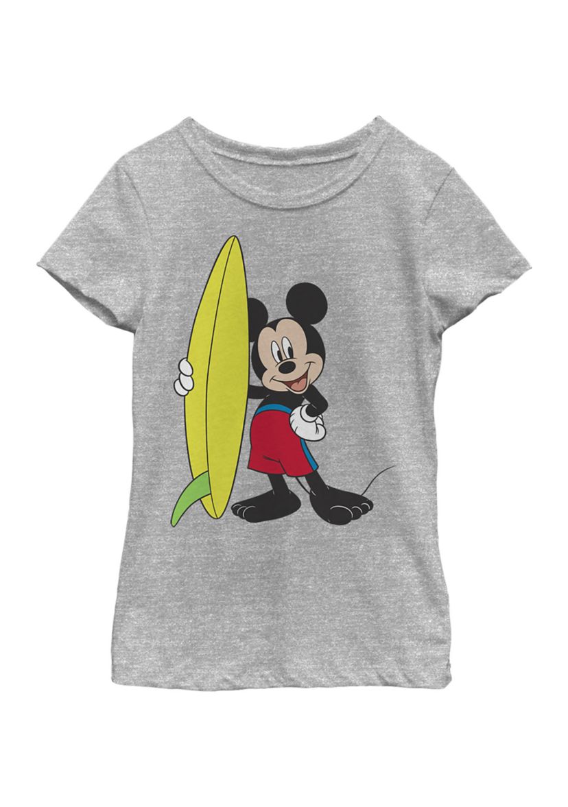 Girls 4-6x Mickey Surf Graphic T-Shirt