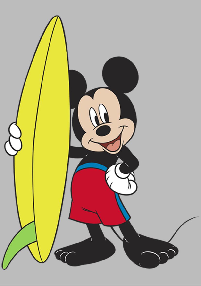 Girls 4-6x Mickey Surf Graphic T-Shirt
