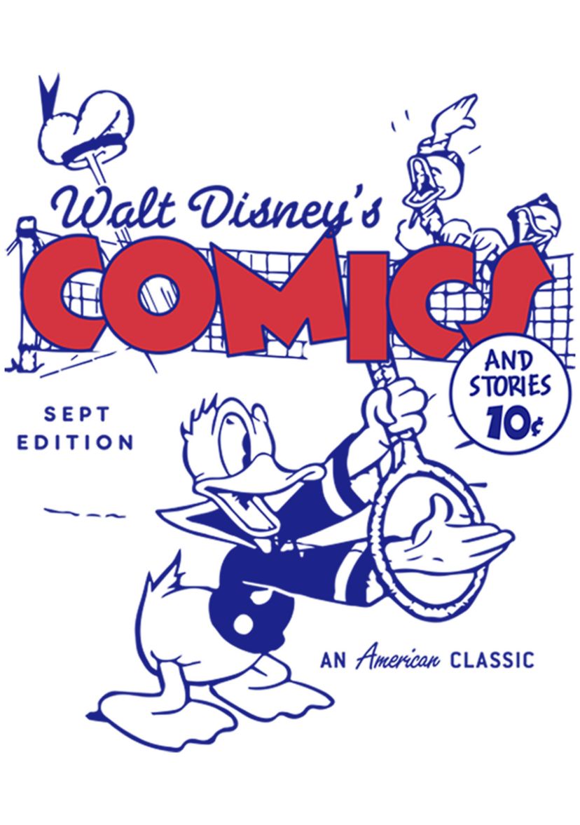 Girls 4-6x Donalds Comic Cover Graphic T-Shirt